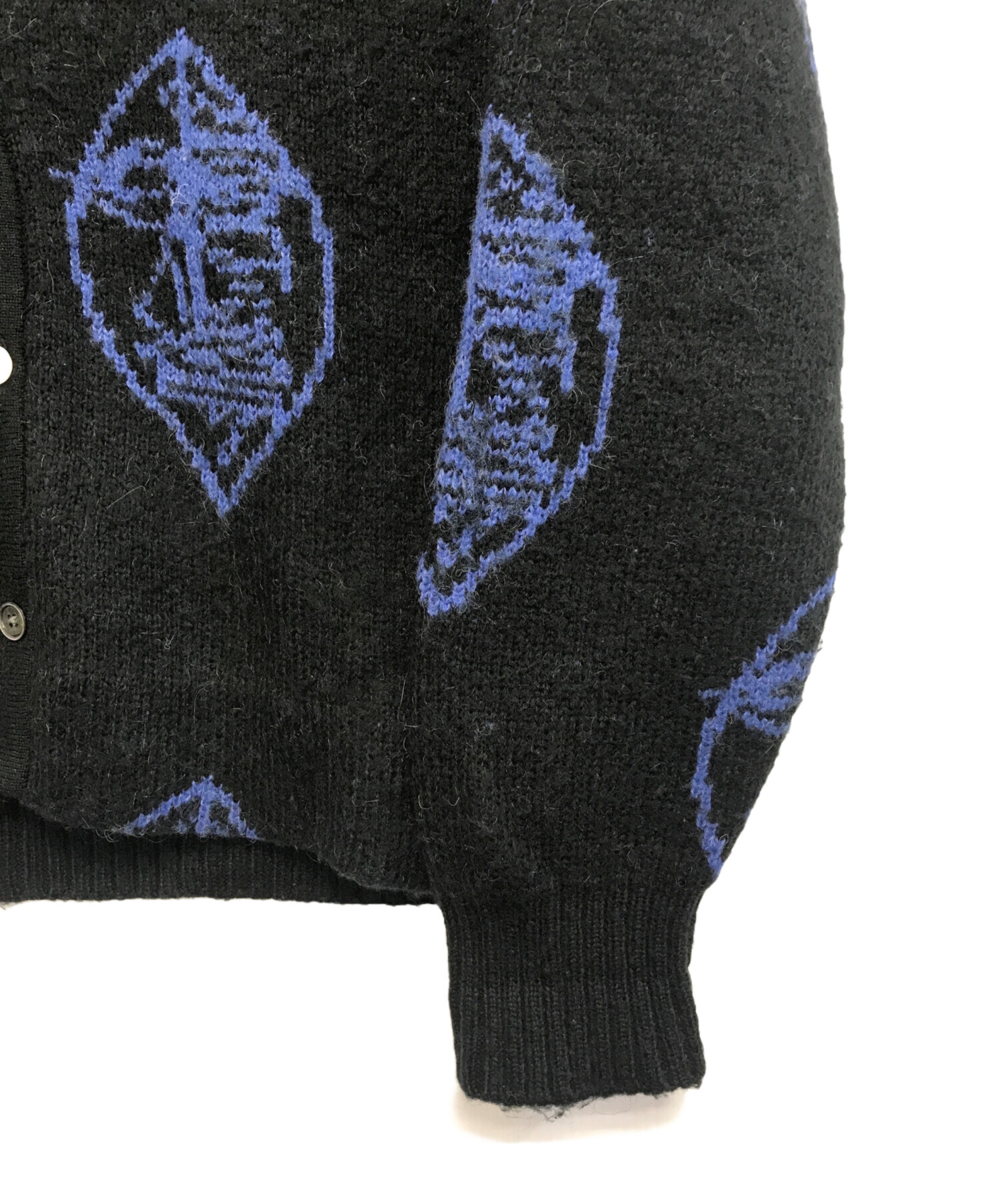 STUSSY (ステューシー) Mask Mohair Cardiganブラック 【公式通販】
