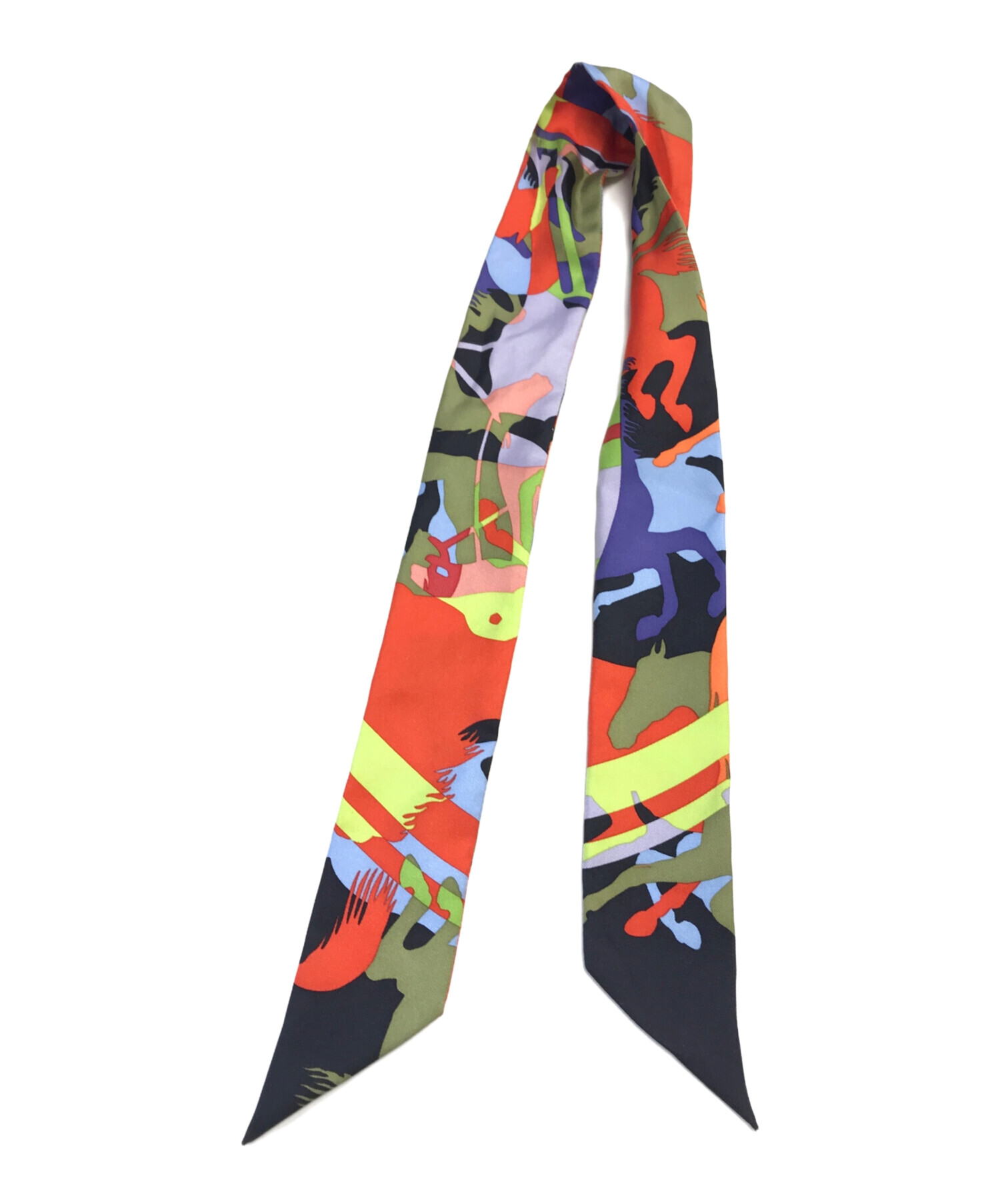 中古・古着通販】HERMES (エルメス) ツイリー マルチカラー｜ブランド