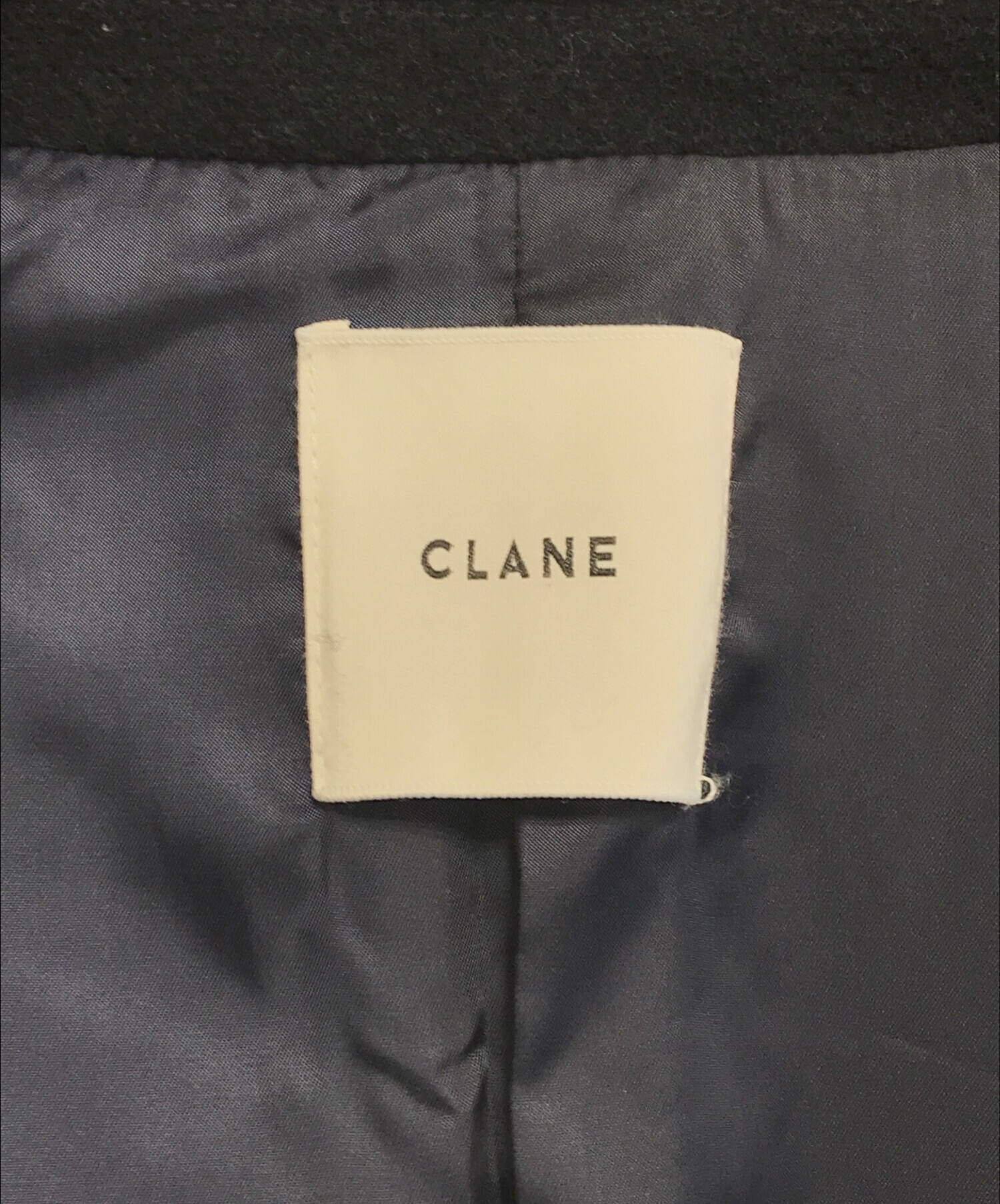 中古・古着通販】CLANE (クラネ) OVER MAXI DUFFLE COAT ブラック