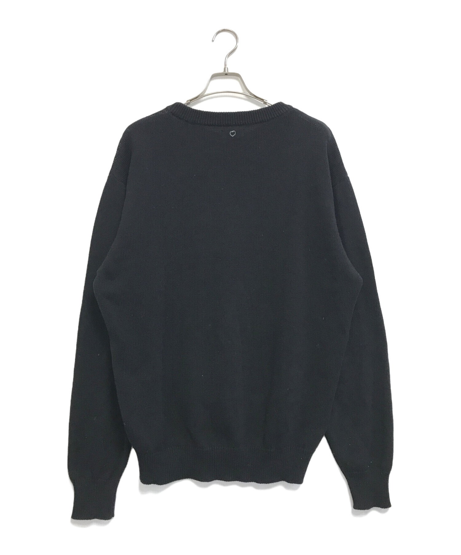 中古・古着通販】BASICKS (ベイシックス) ニット ブラック サイズ:L 