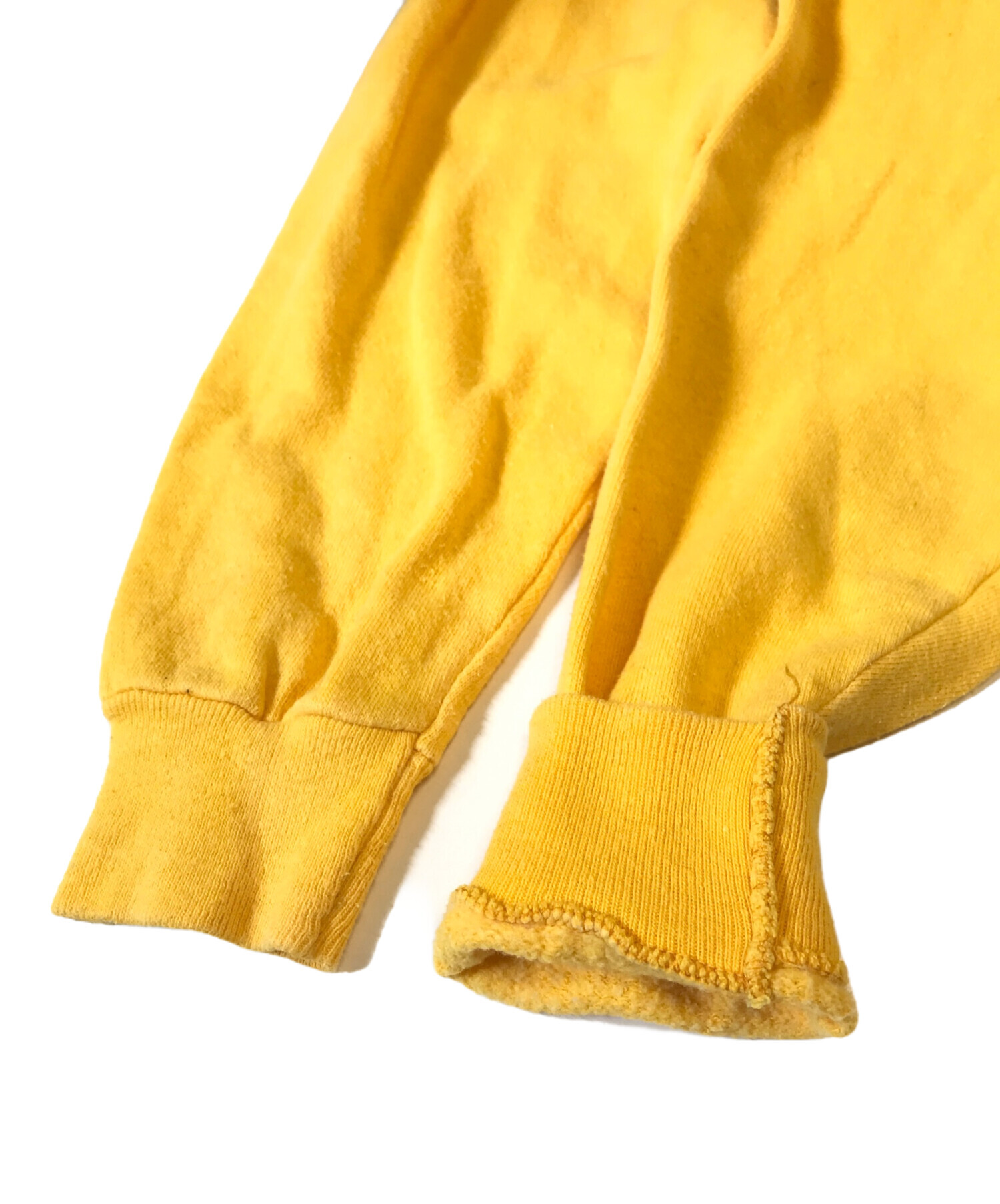 vintage used 古着 トレーナー スウェット イエロー 中古・古着通販】VINTAGE (ヴィンテージ) 染込みスウェット イエロー
