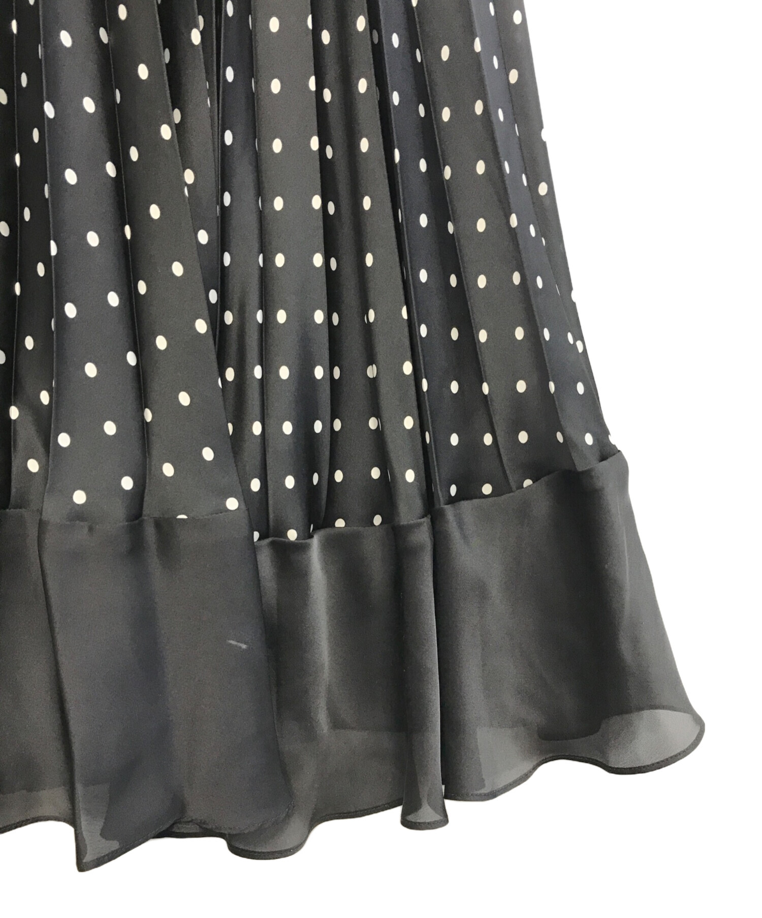 中古・古着通販】sacai (サカイ) Polka Dot Cotton Jersey x Satin