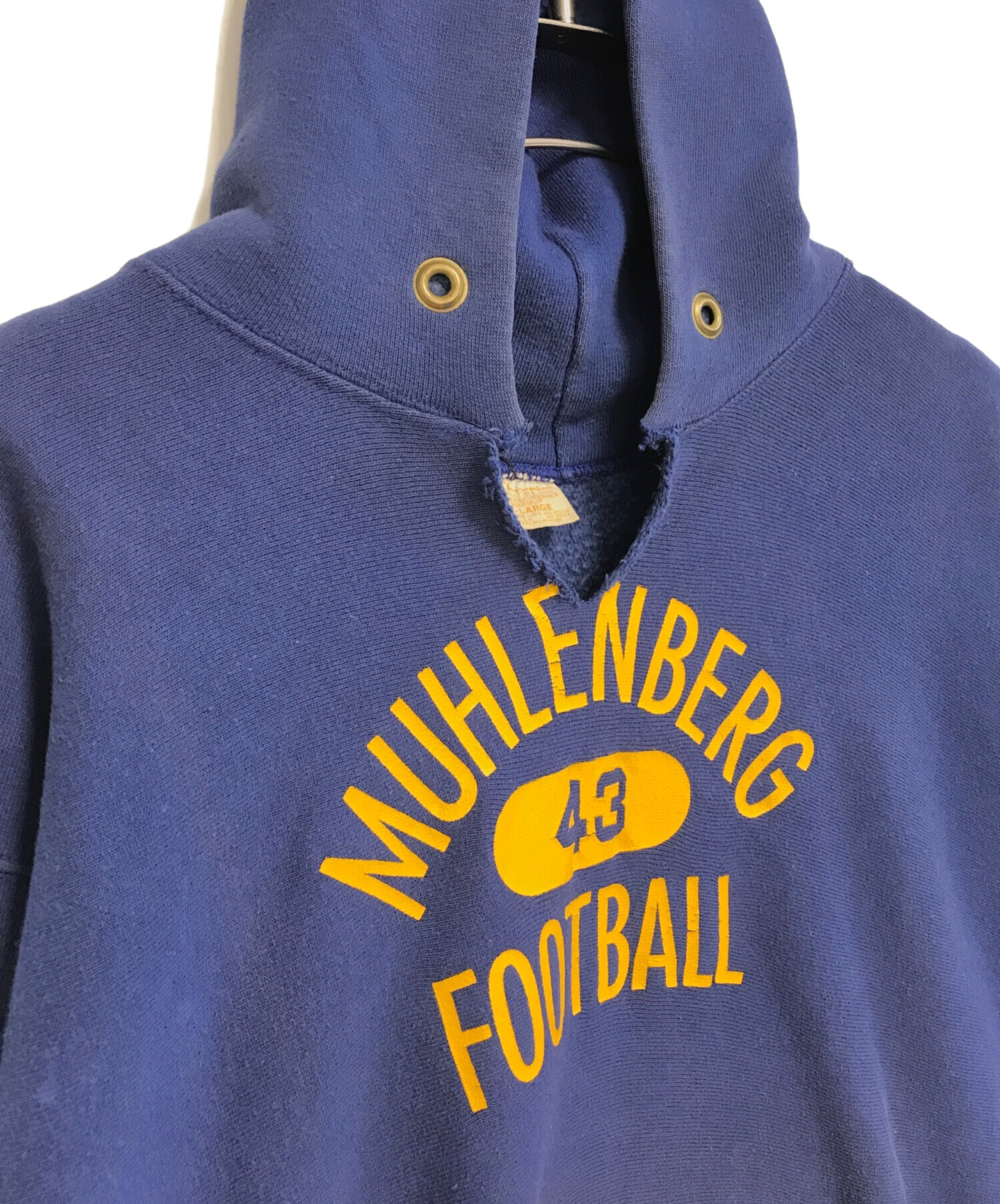 古着 Champion Seton Hall University パーカー 中古・古着通販】Champion (チャンピオン) 70'sプルオーバーパーカー