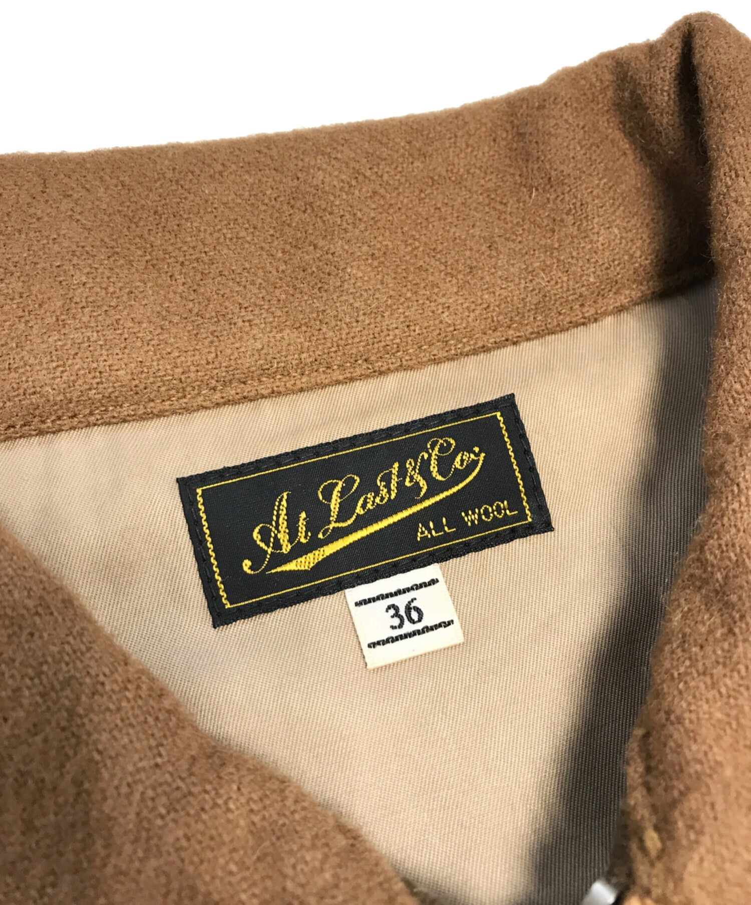 中古・古着通販】ATLAST & CO (アットラスト) ウールコザック  