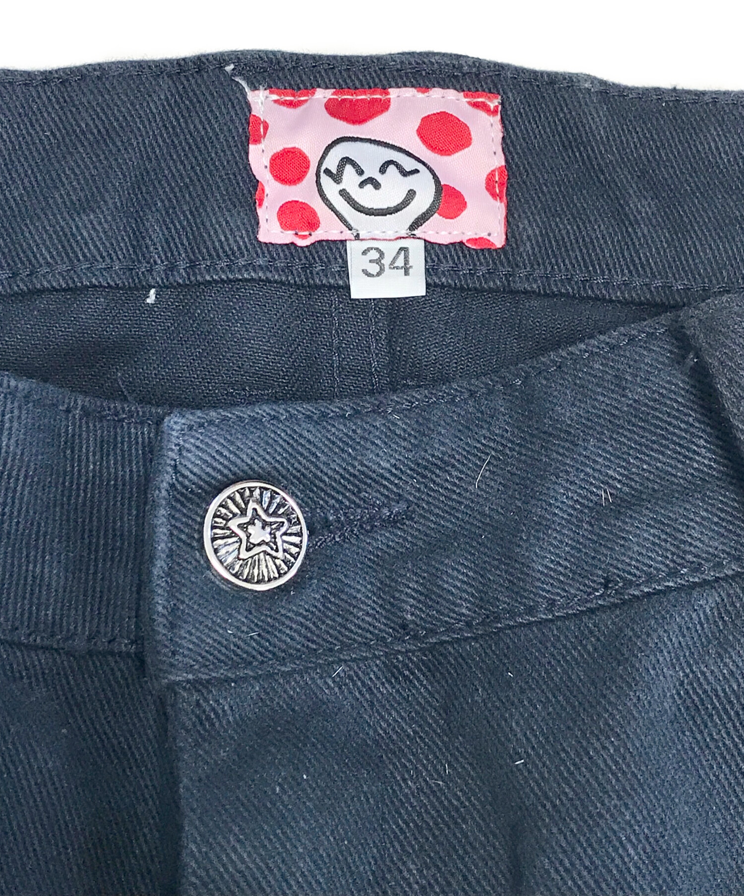 中古・古着通販】STAR TEAM (スターチーム) ダブルニーパンツ ネイビー
