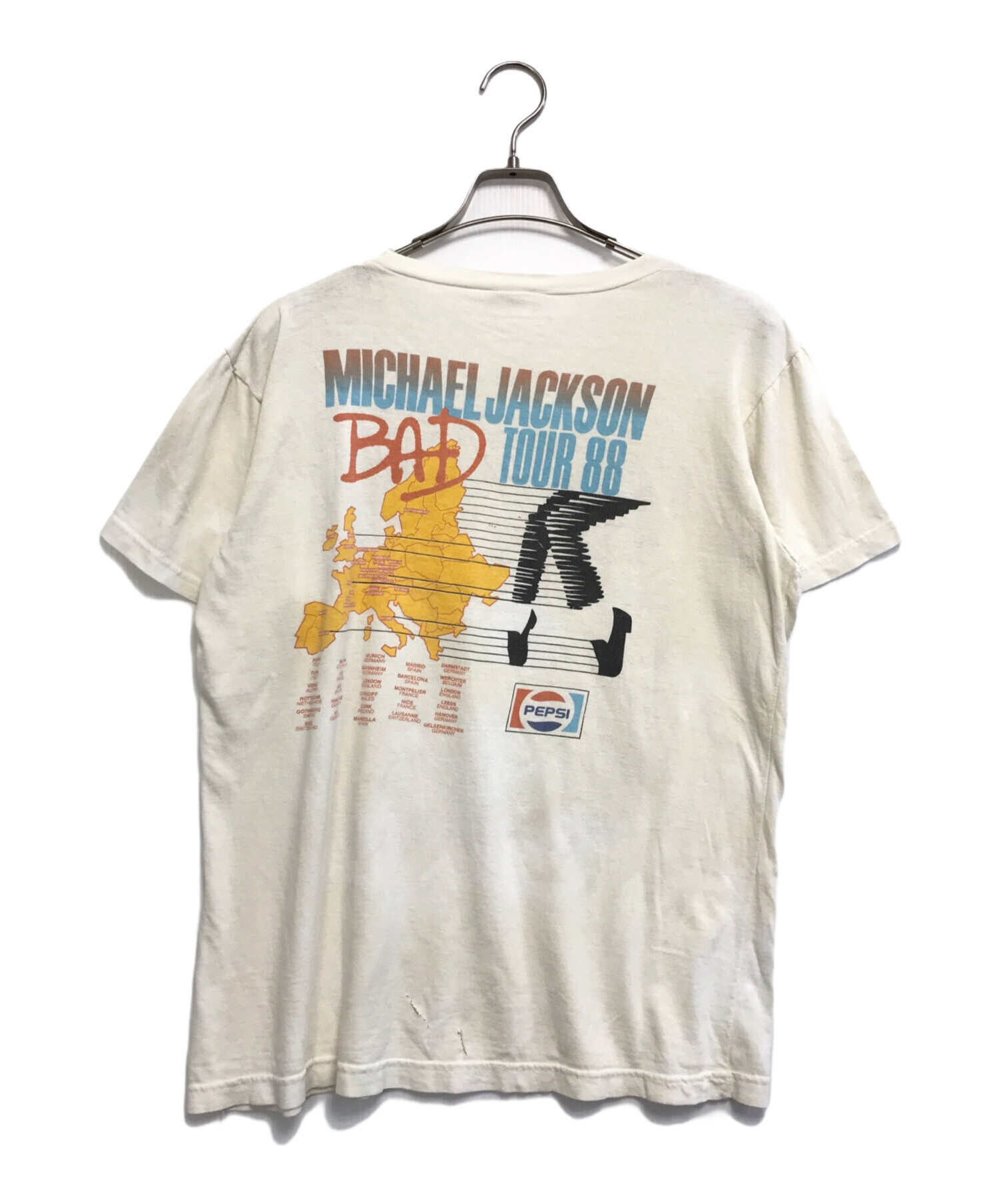 80s マイケルジャクソン ツアーTシャツ MICHAEL JACKSON 【公式通販】