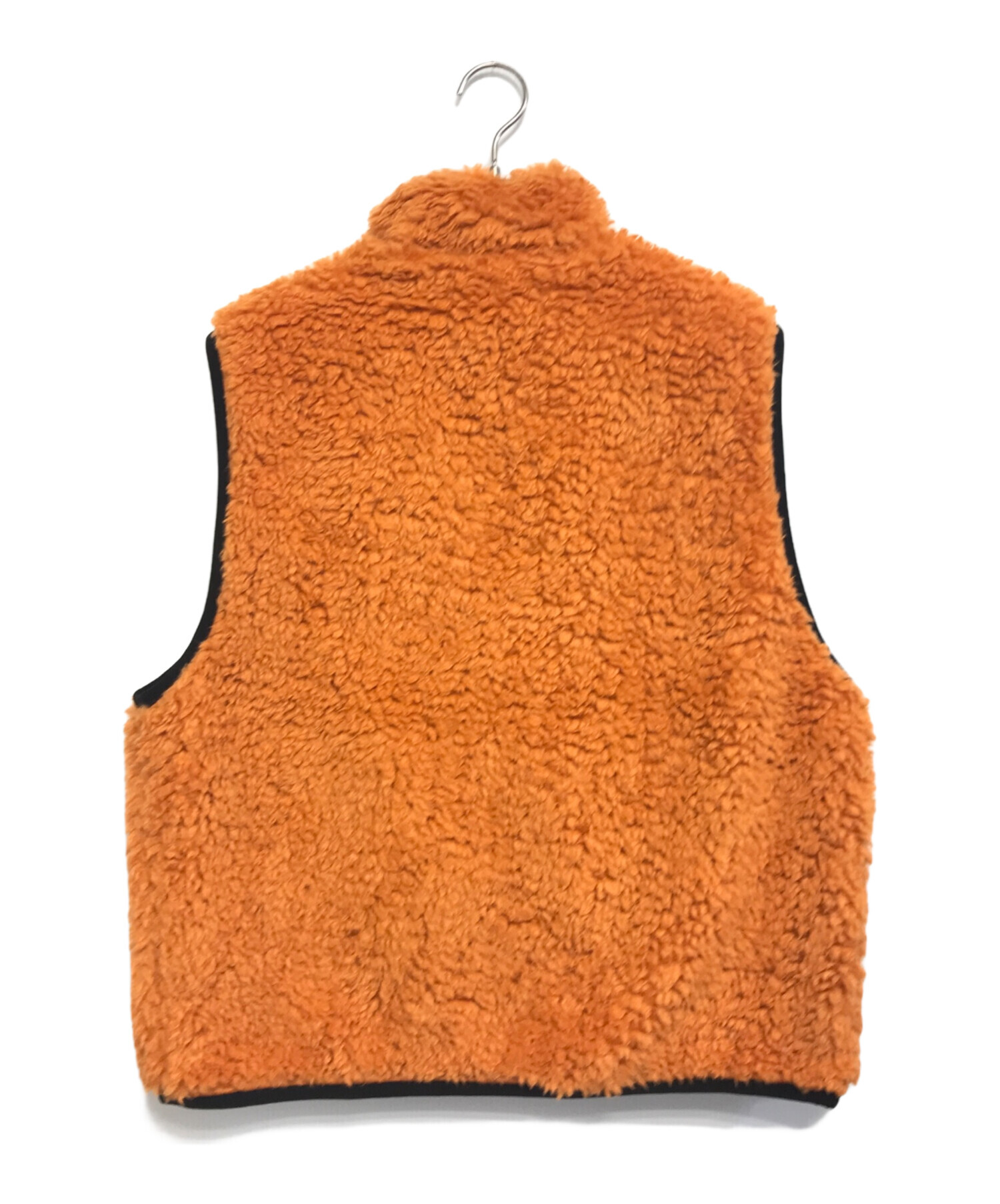 中古・古着通販】stussy (ステューシー) SHERPA VEST オレンジ サイズ