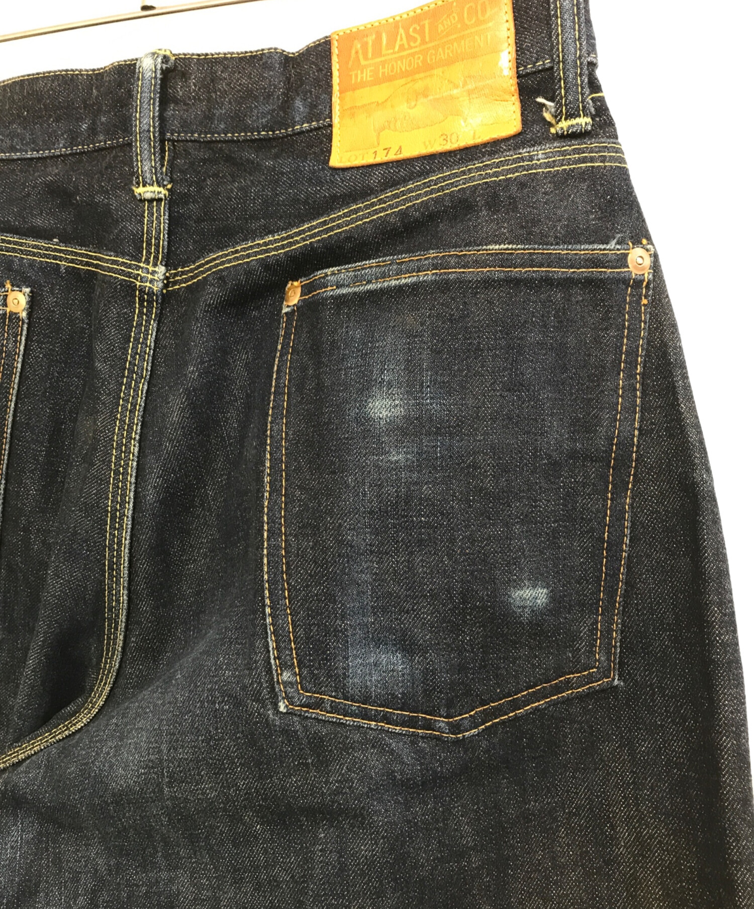 中古・古着通販】ATLAST & CO (アットラスト) デニムパンツ インディゴ