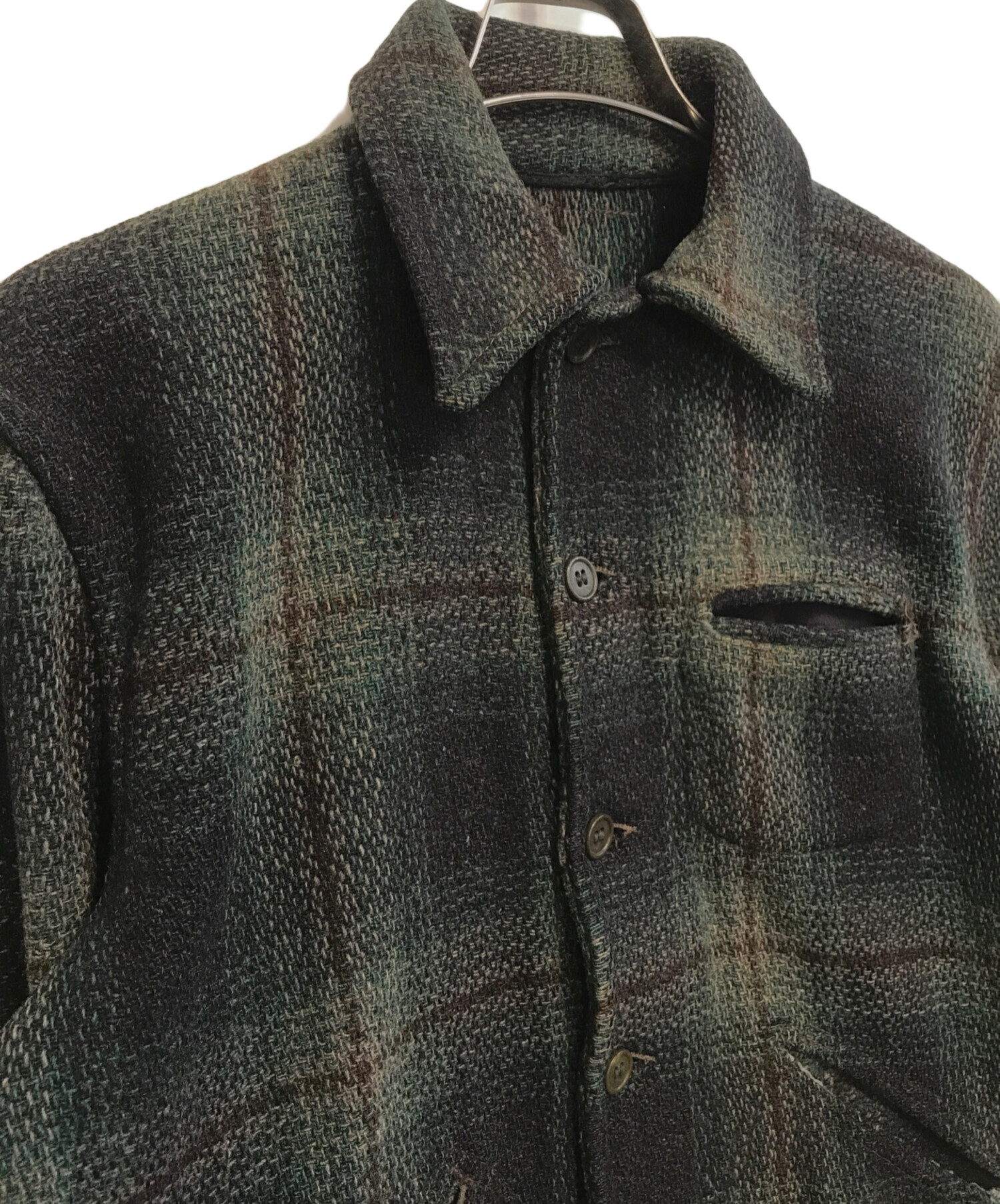 ヴィンテージ スポーツジャケット 中古・古着通販】VINTAGE (ヴィンテージ) スポーツジャケット グリーン