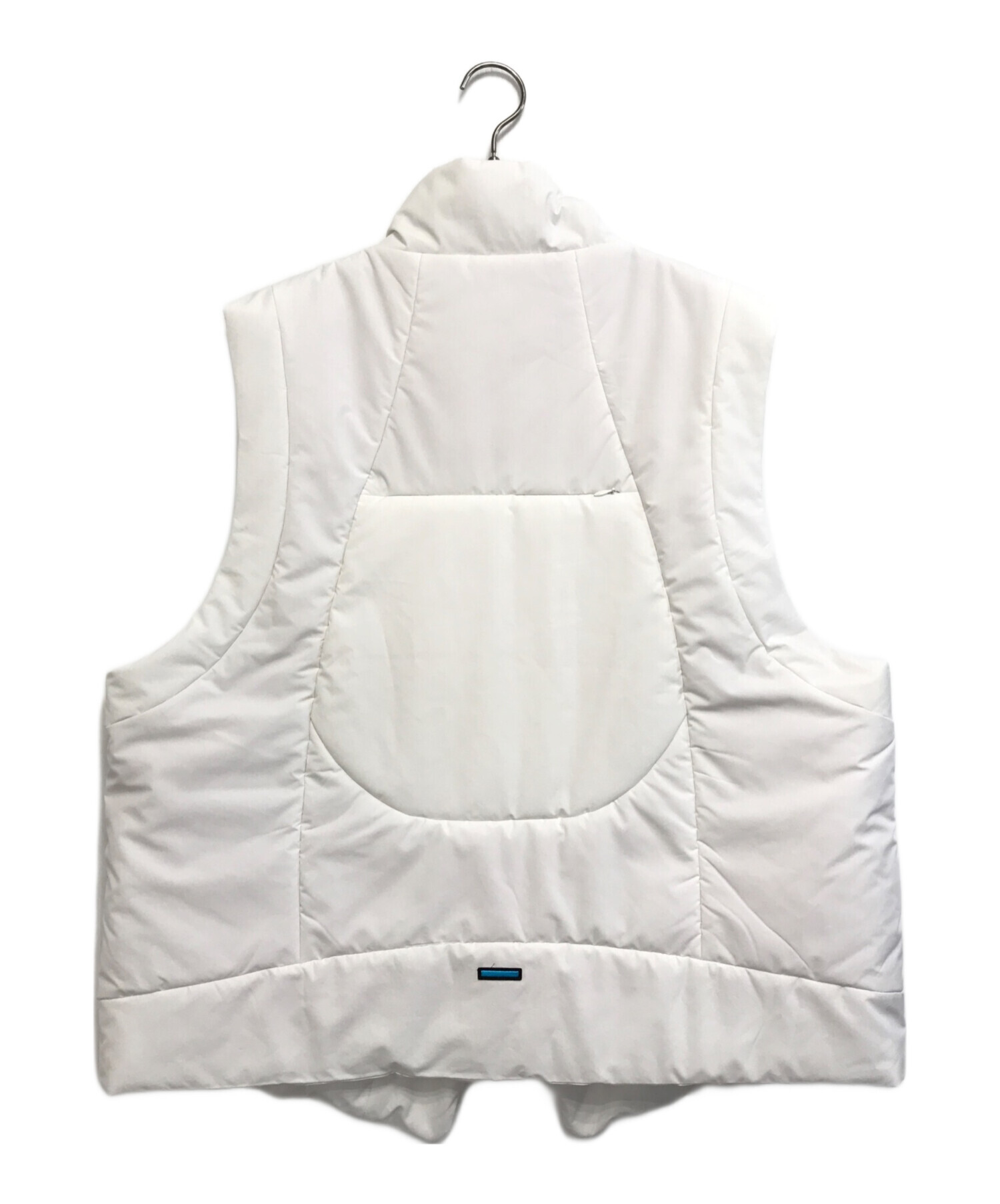 中古・古着通販】MUZE (ミューズ) PADDED CURVE VEST ホワイト サイズ 