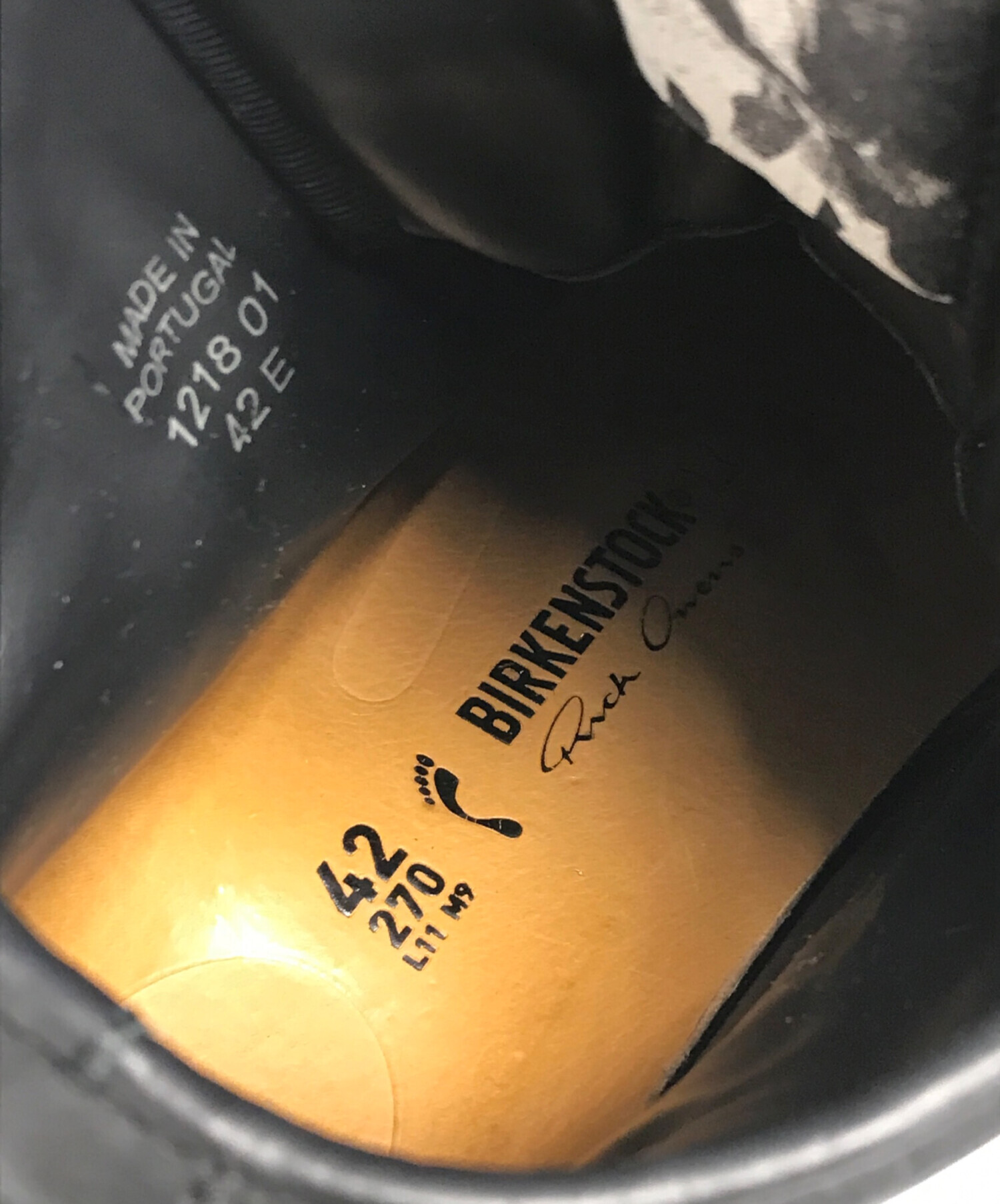 中古・古着通販】RICK OWENS (リックオウエンス) BIRKENSTOCK