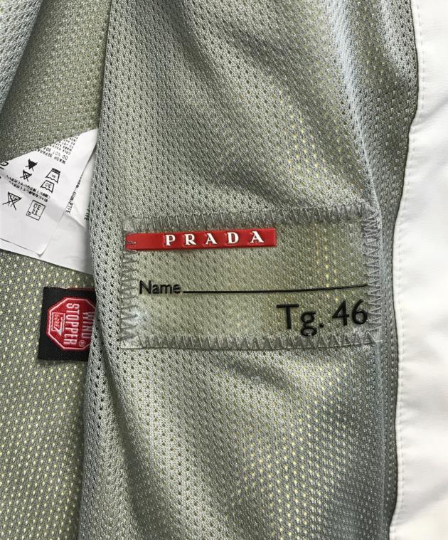 中古・古着通販】PRADA (プラダ) ナイロンベスト ベージュ サイズ:46 