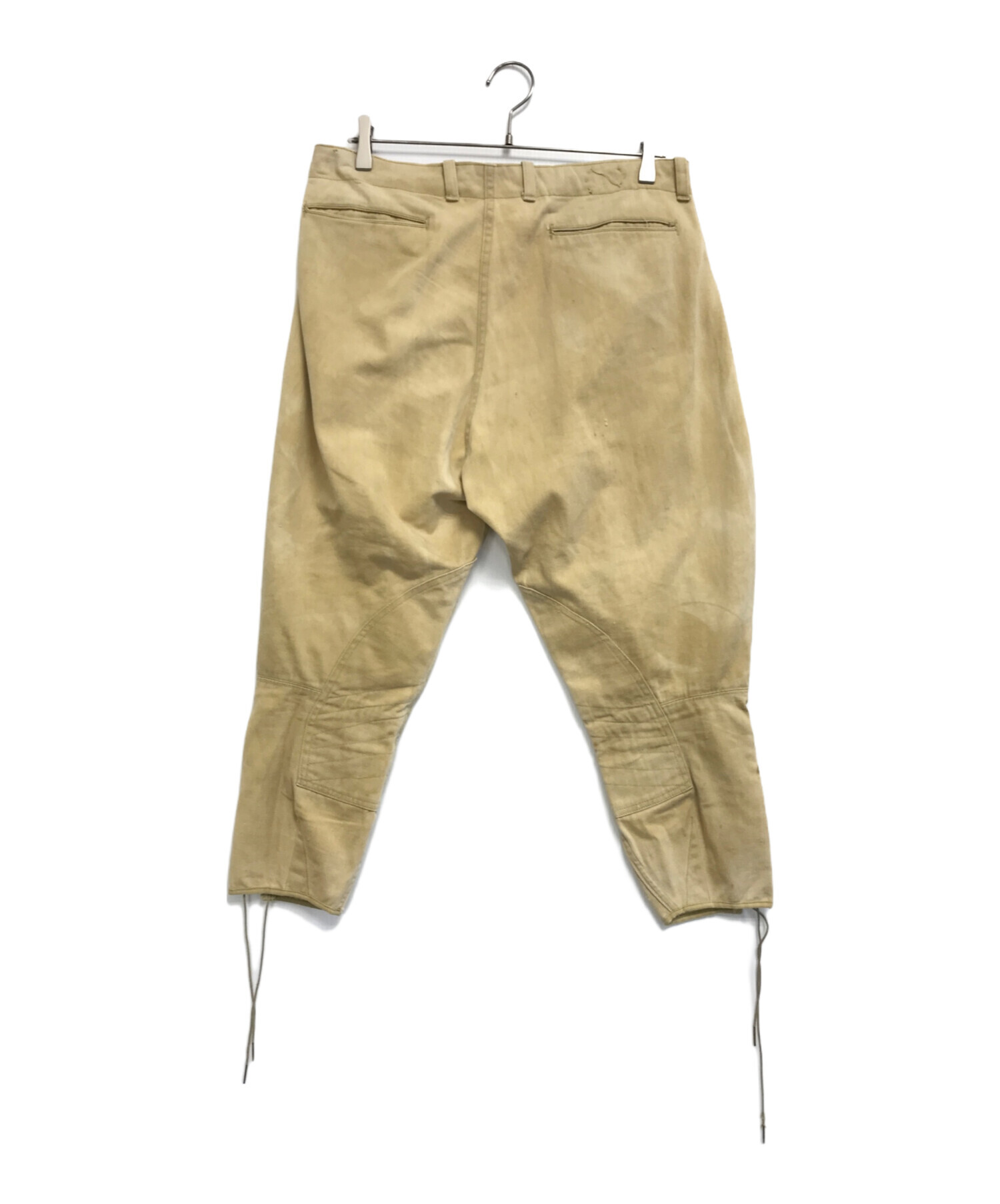 中古・古着通販】VINTAGE (ユーズド) ジョッパーズパンツ ベージュ