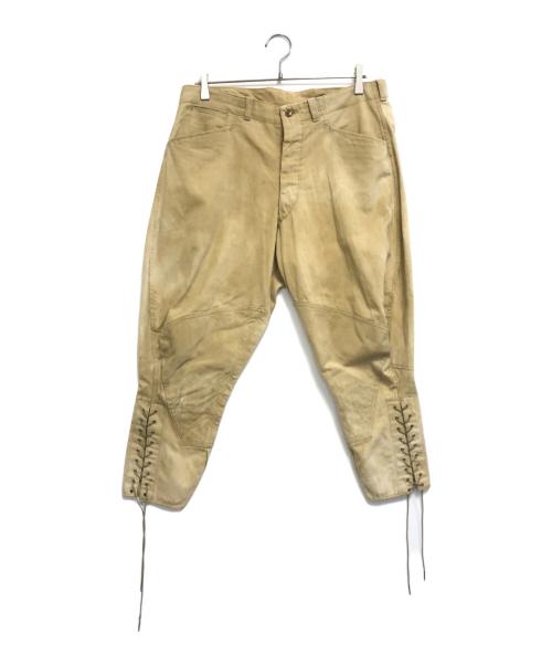 中古・古着通販】VINTAGE (ユーズド) ジョッパーズパンツ ベージュ