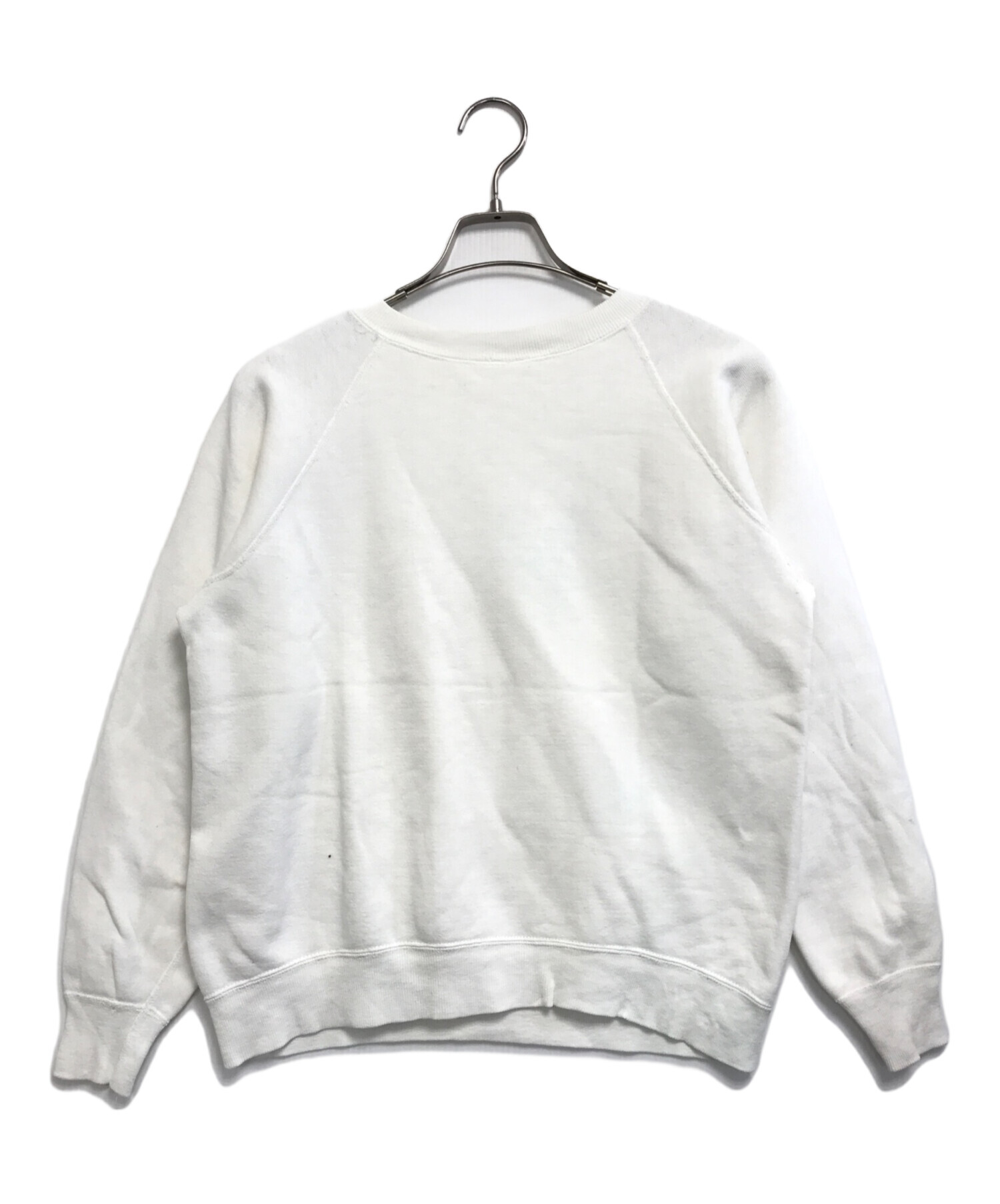 中古・古着通販】VINTAGE (ヴィンテージ) ラグランスウェット ホワイト