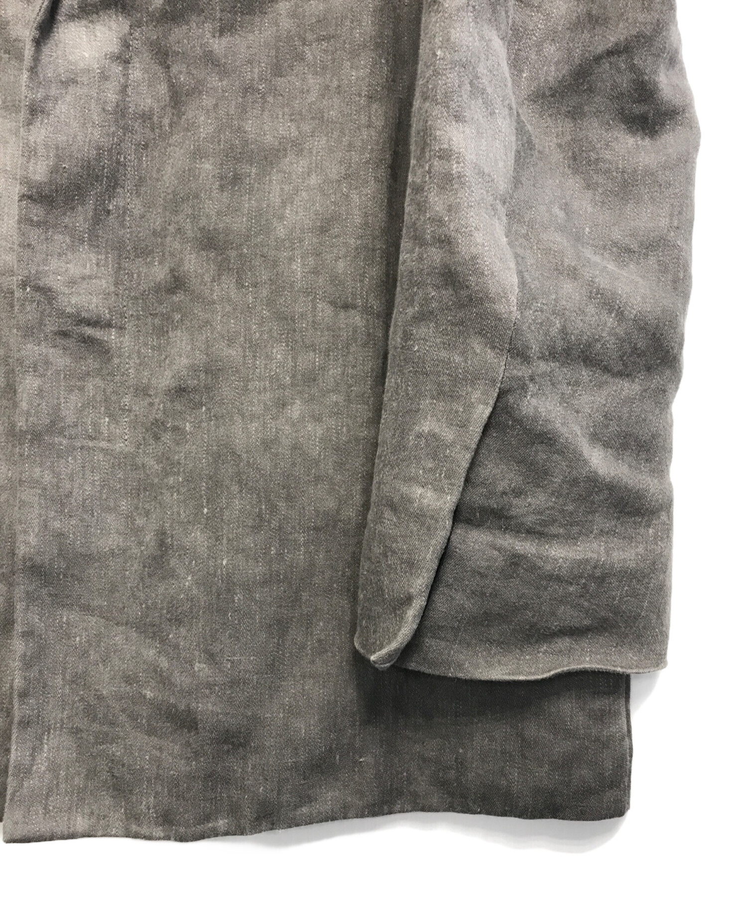 クリスヴァンアッシュ　グレー テーラードジャケット 楽天市場】KRIS VAN ASSCHE クリスヴァンアッシュ ジャケット サイズ:M