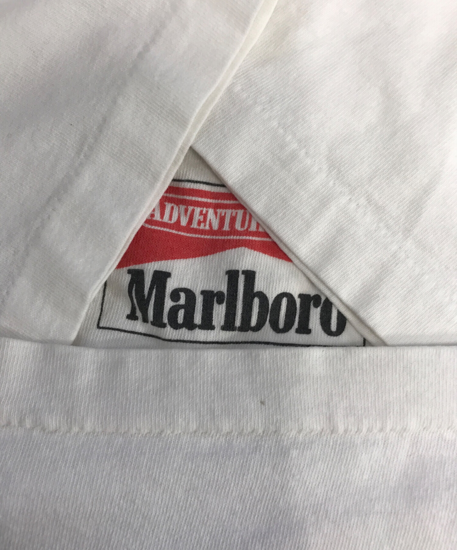 中古・古着通販】marlboro (マルボロ) ポケットtシャツ ホワイト