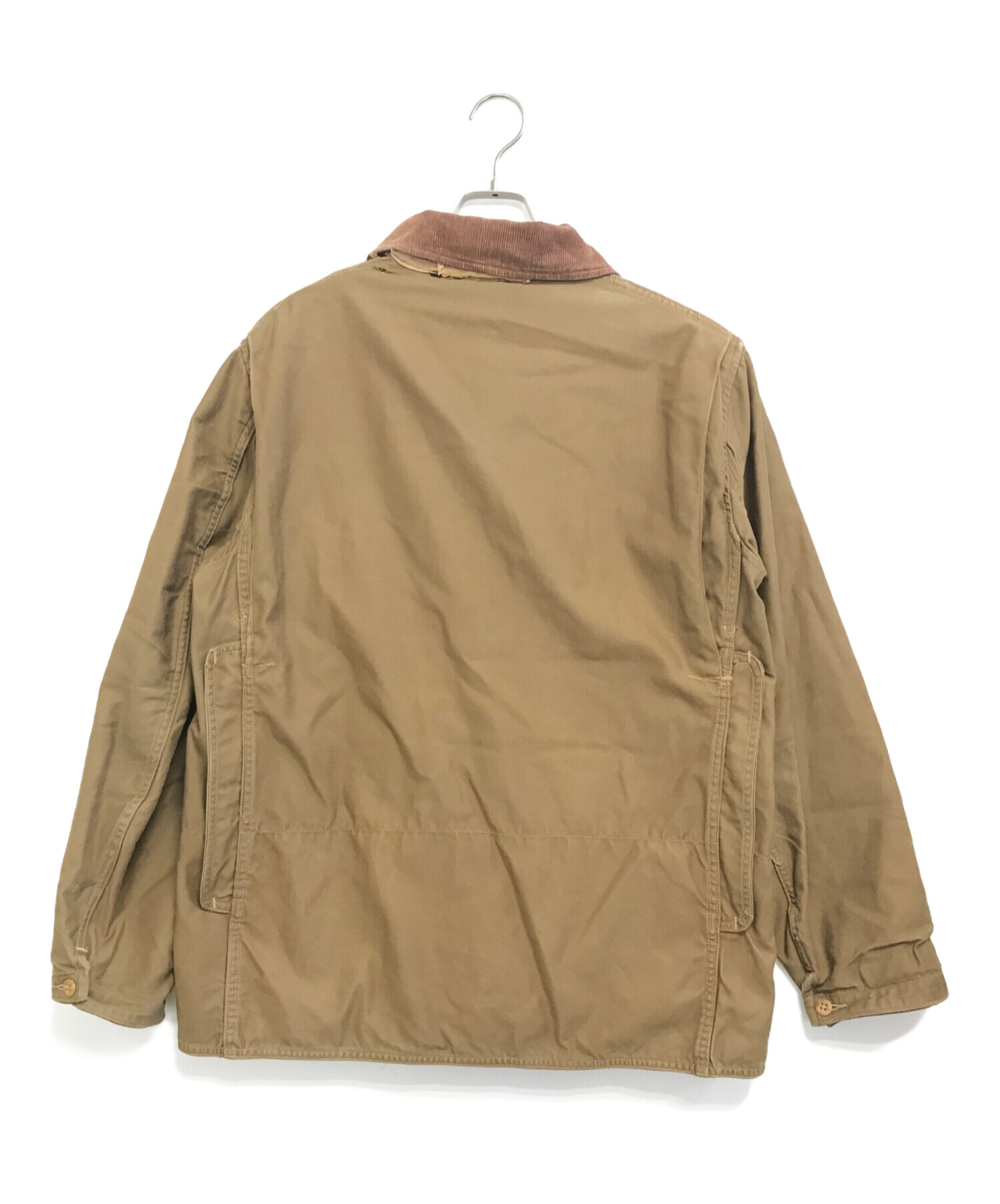 AmericanFieldアメリカンフィールド◆ダック素材ハンティングジャケット◆ブラウン◆サイズL 中古・古着通販AMERICAN FIELD (アメリカン フィールド