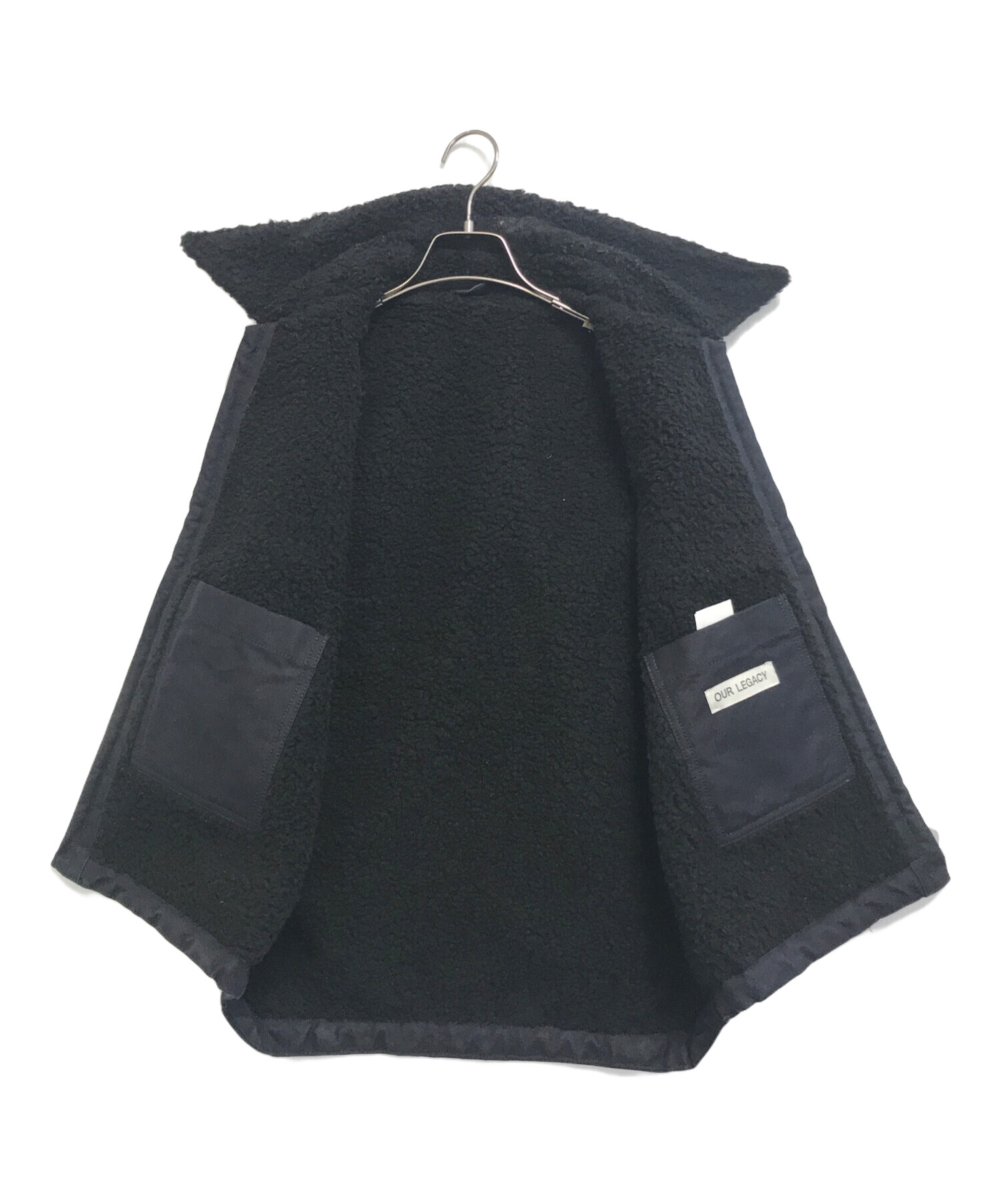 中古・古着通販】OUR LEGACY (アワーレガシー) GRIZZLY VEST ブラック