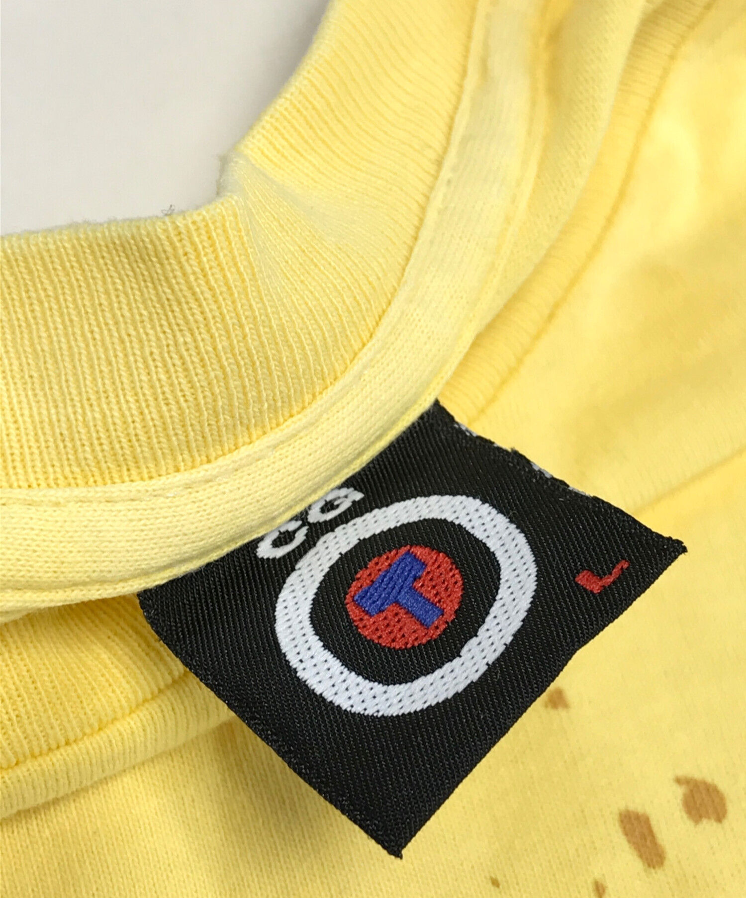 中古・古着通販】CG design (シージーデザイン) Tシャツ イエロー
