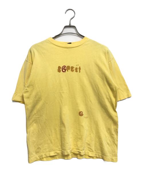 中古・古着通販】CG design (シージーデザイン) Tシャツ イエロー
