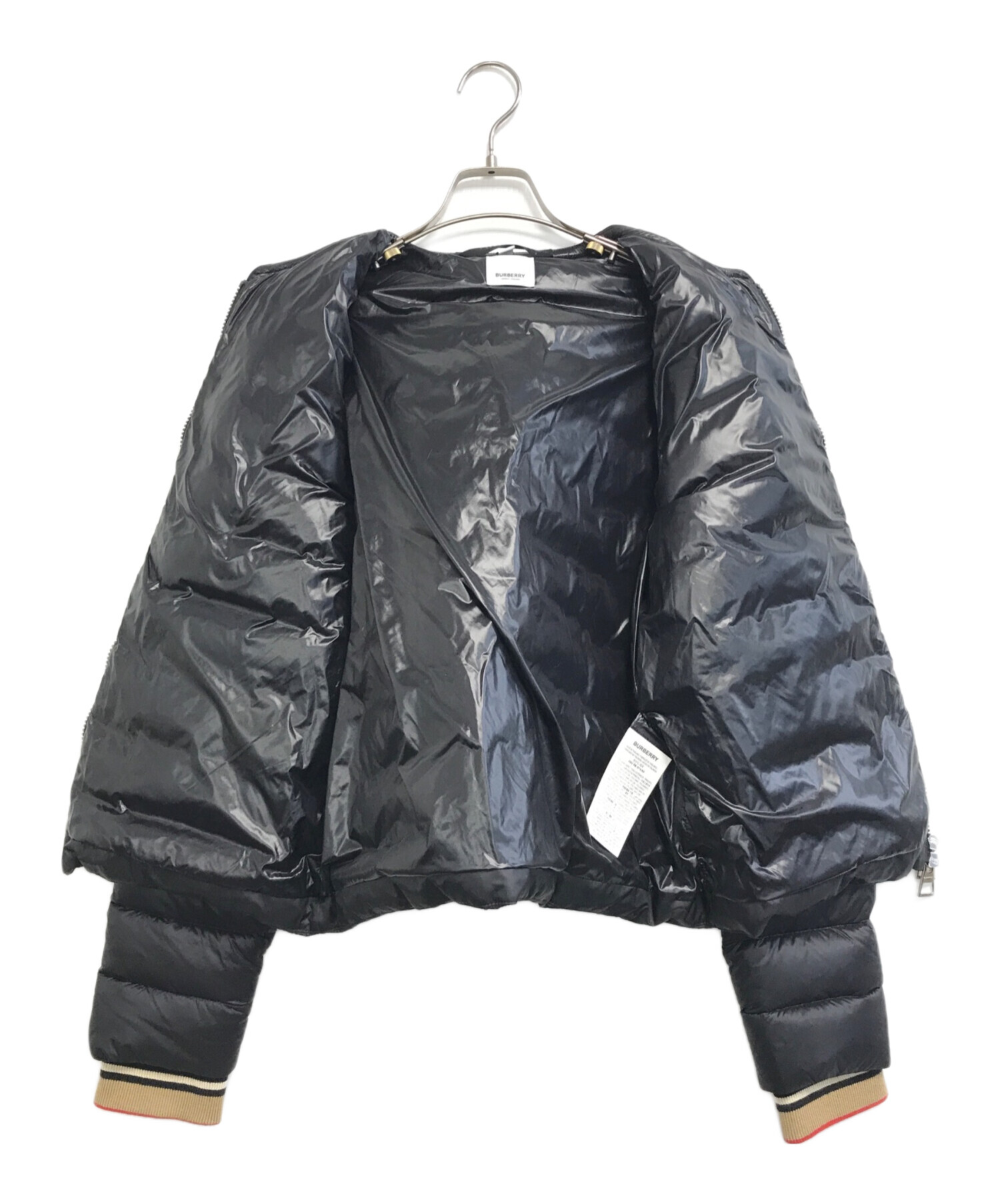 中古・古着通販】BURBERRY (バーバリー) ノーカラーダウン 中古・古着通販】BURBERRY (バーバリー) ノーカラーダウン
