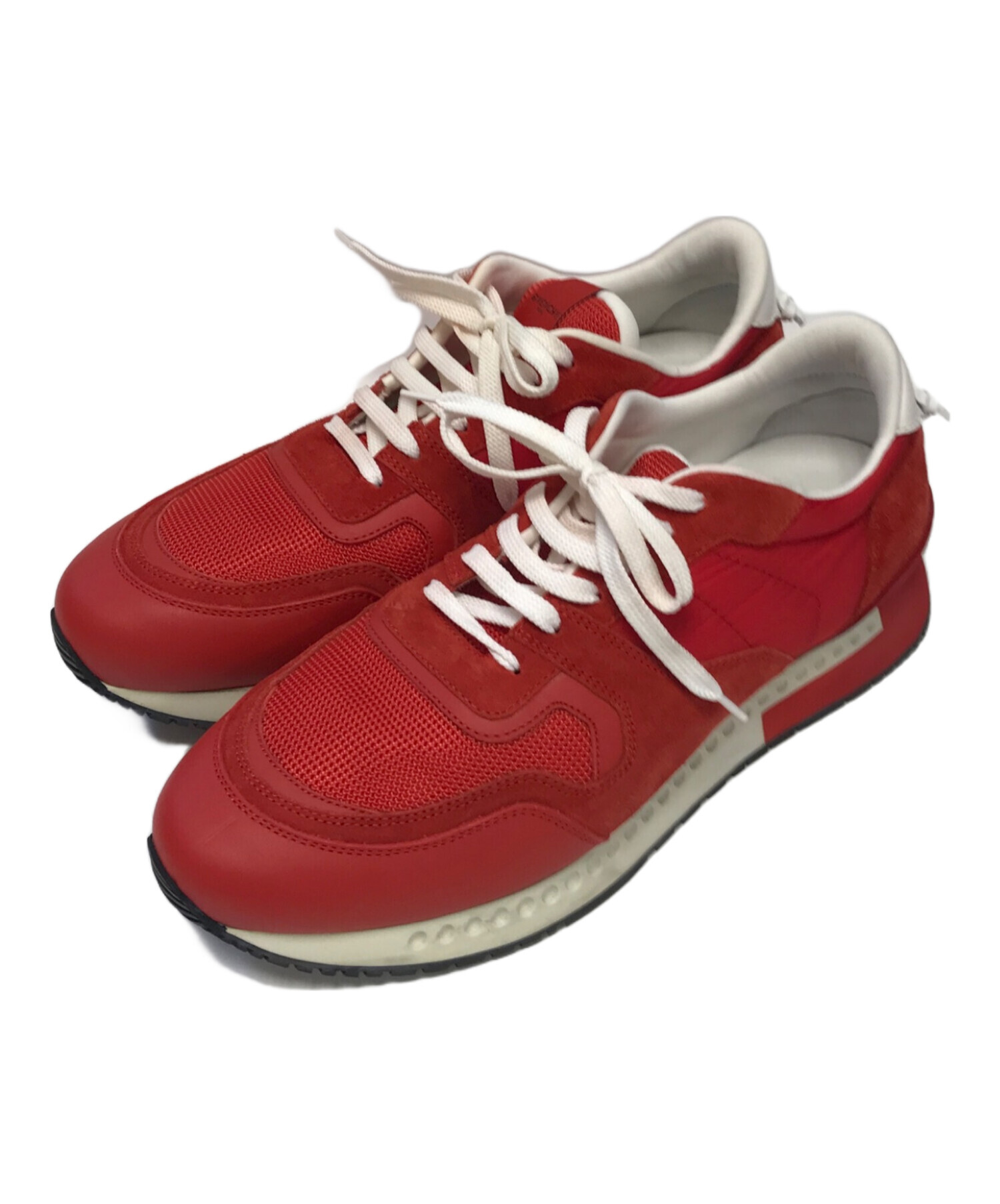 中古・古着通販】GIVENCHY (ジバンシィ) ローカットスニーカー レッド 