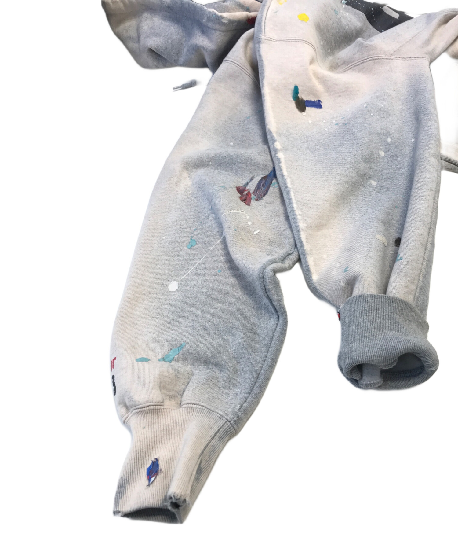 中古・古着通販】SAPEur (サプール) ペンキ加工パーカー グレー サイズ