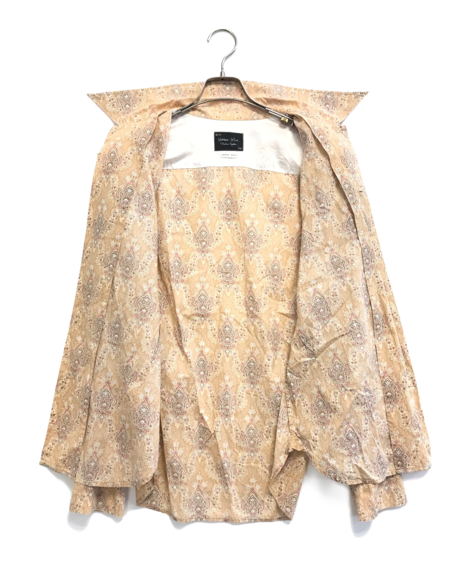 ☆1番と3番 中古・古着通販】NUMBER (N)INE (ナンバーナイン) 総柄BDシャツ