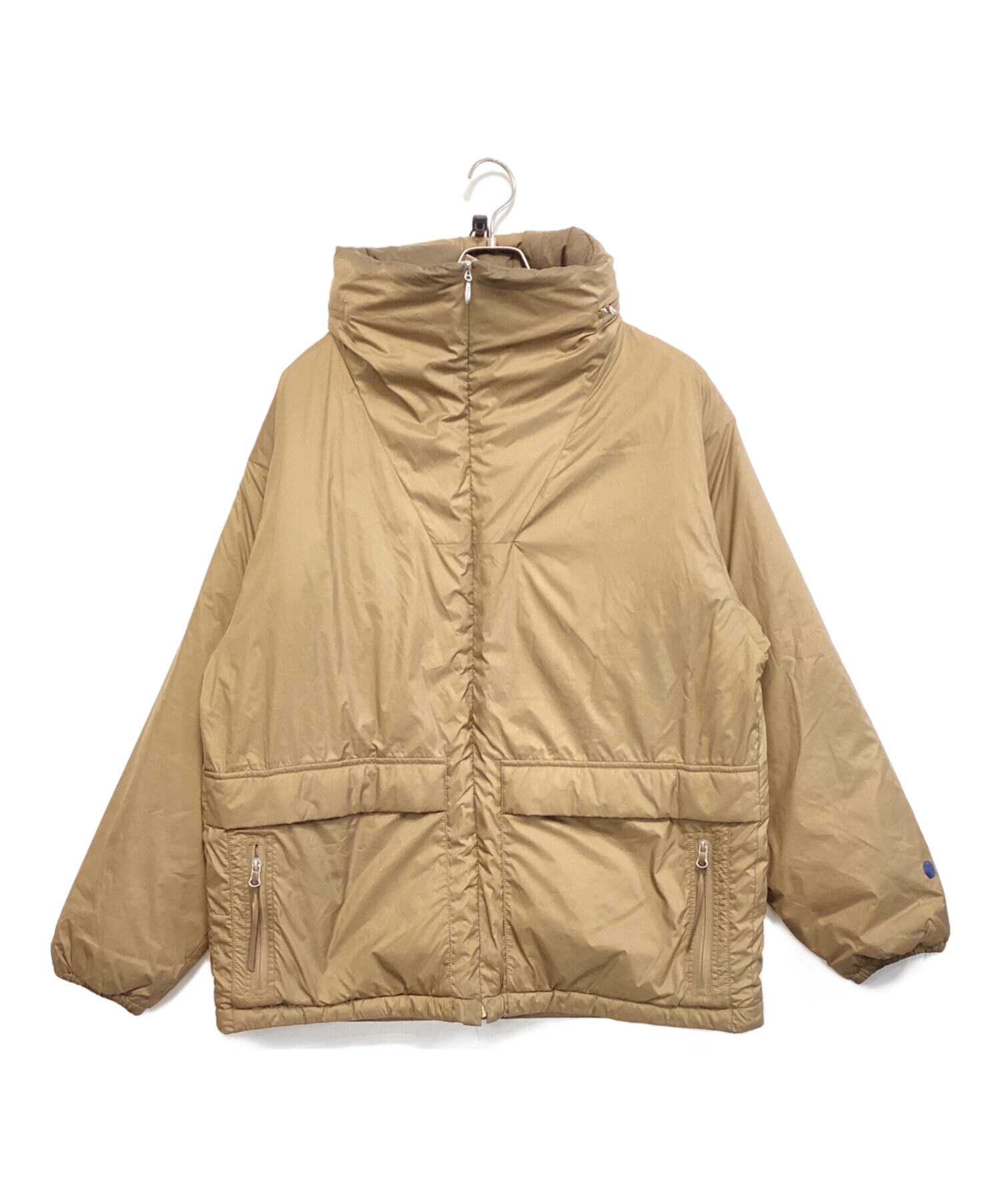 中古・古着通販】nanamica (ナナミカ) 中綿ジャケット ベージュ サイズ