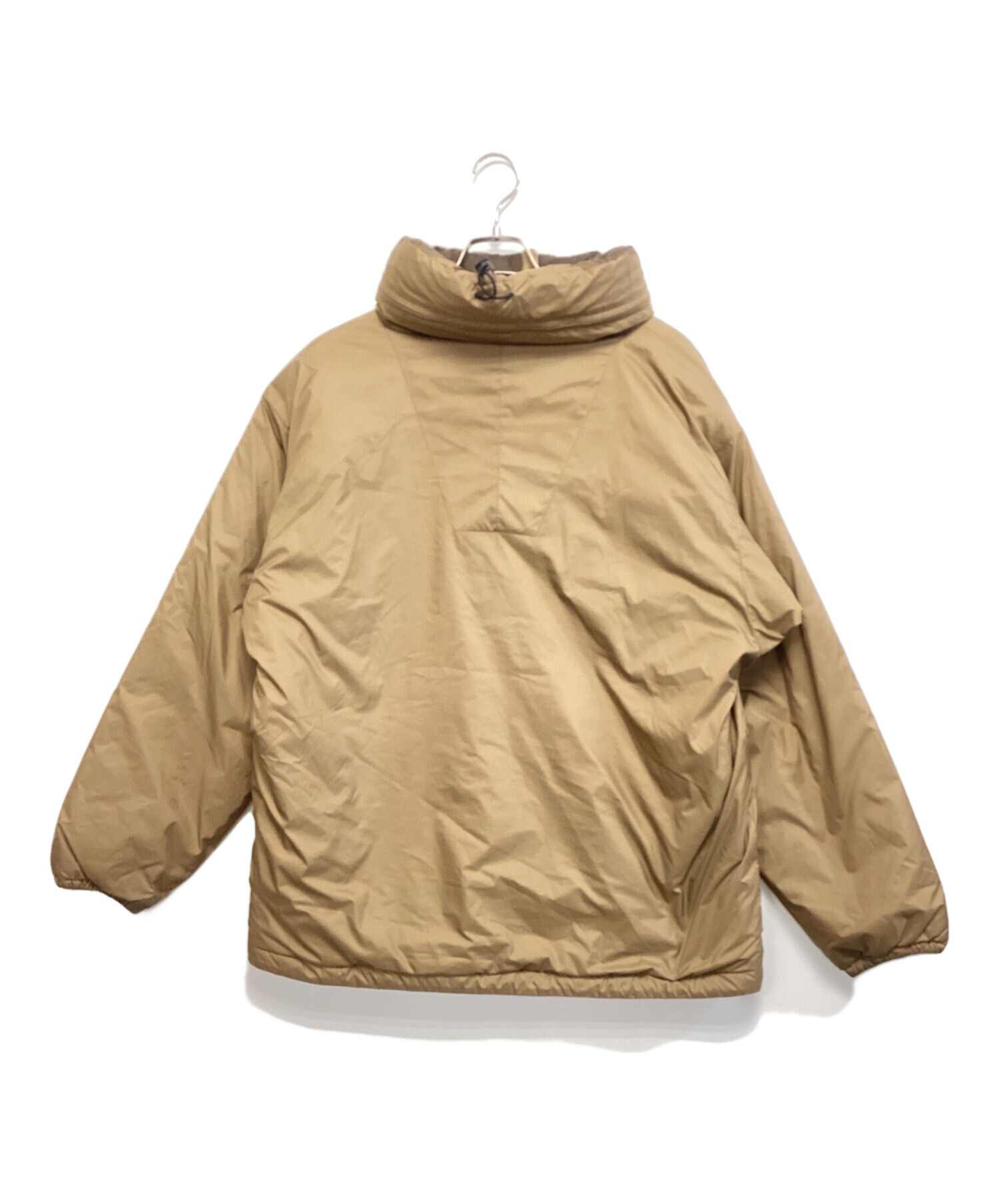 中古・古着通販】nanamica (ナナミカ) 中綿ジャケット ベージュ サイズ 