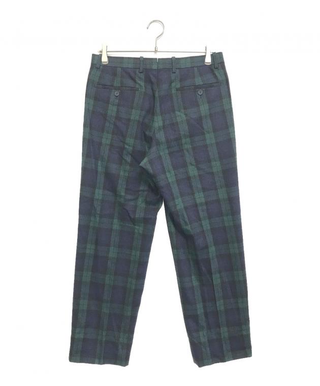 ベルナールザンス スラックス トロピカルウール 2プリーツ ビームスF