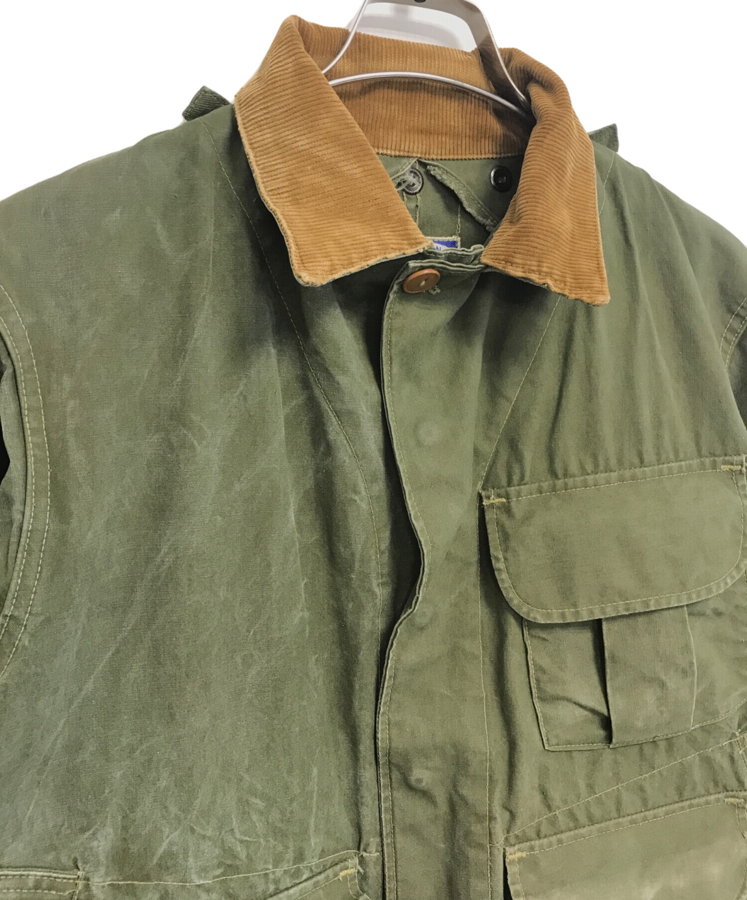 40s Hinson Bodyguard ヴィンテージジャケット 1940's HINSON BODYGUARD OUTDOOR GARMENTS HUNTING COAT  40