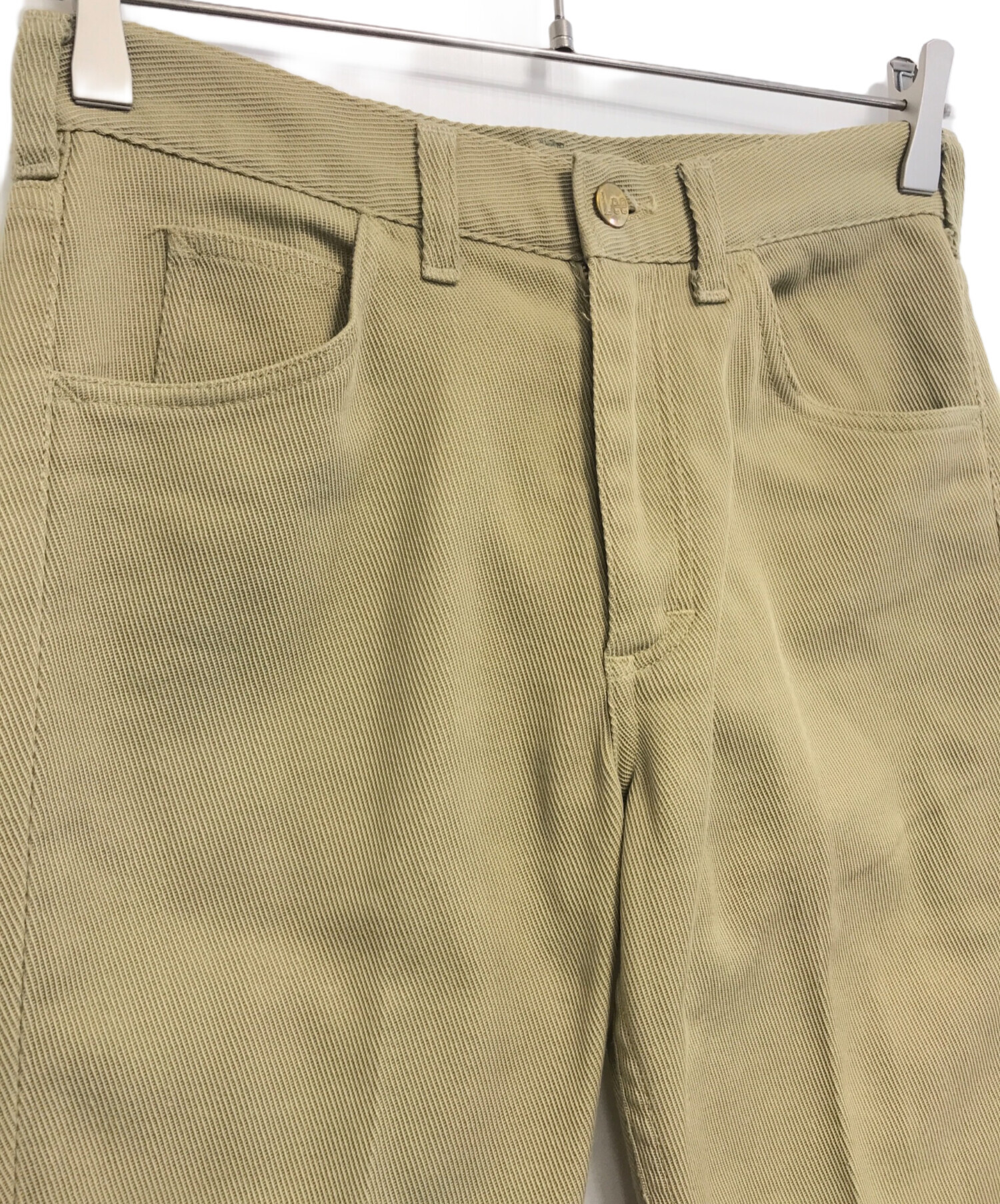 中古・古着通販】LEE (リー) 70'sコットンスリムパンツ ベージュ