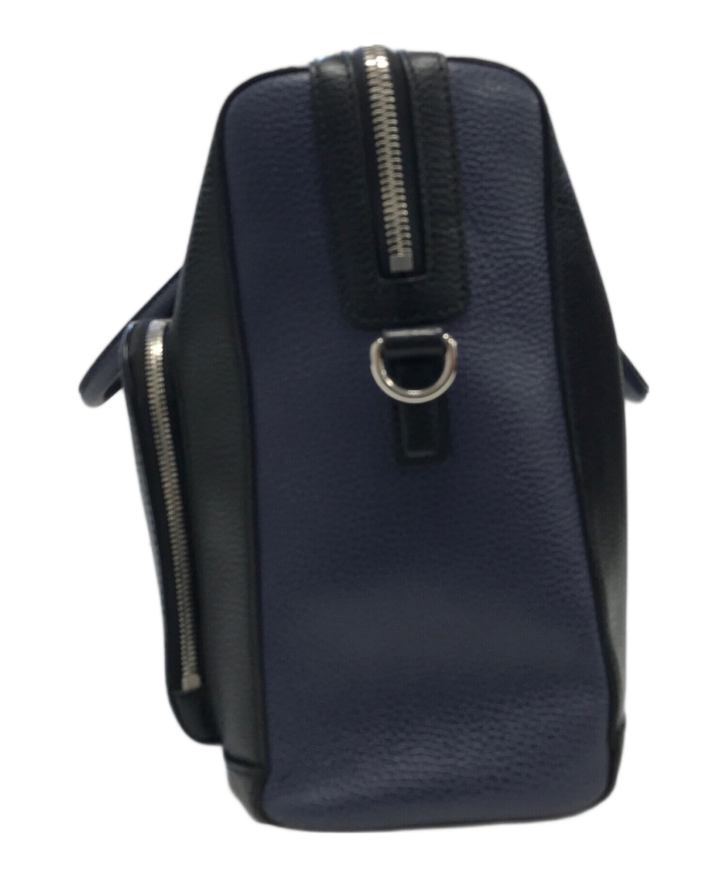 中古・古着通販】GUCCI (グッチ) ビジネスバッグ ネイビー サイズ:表記