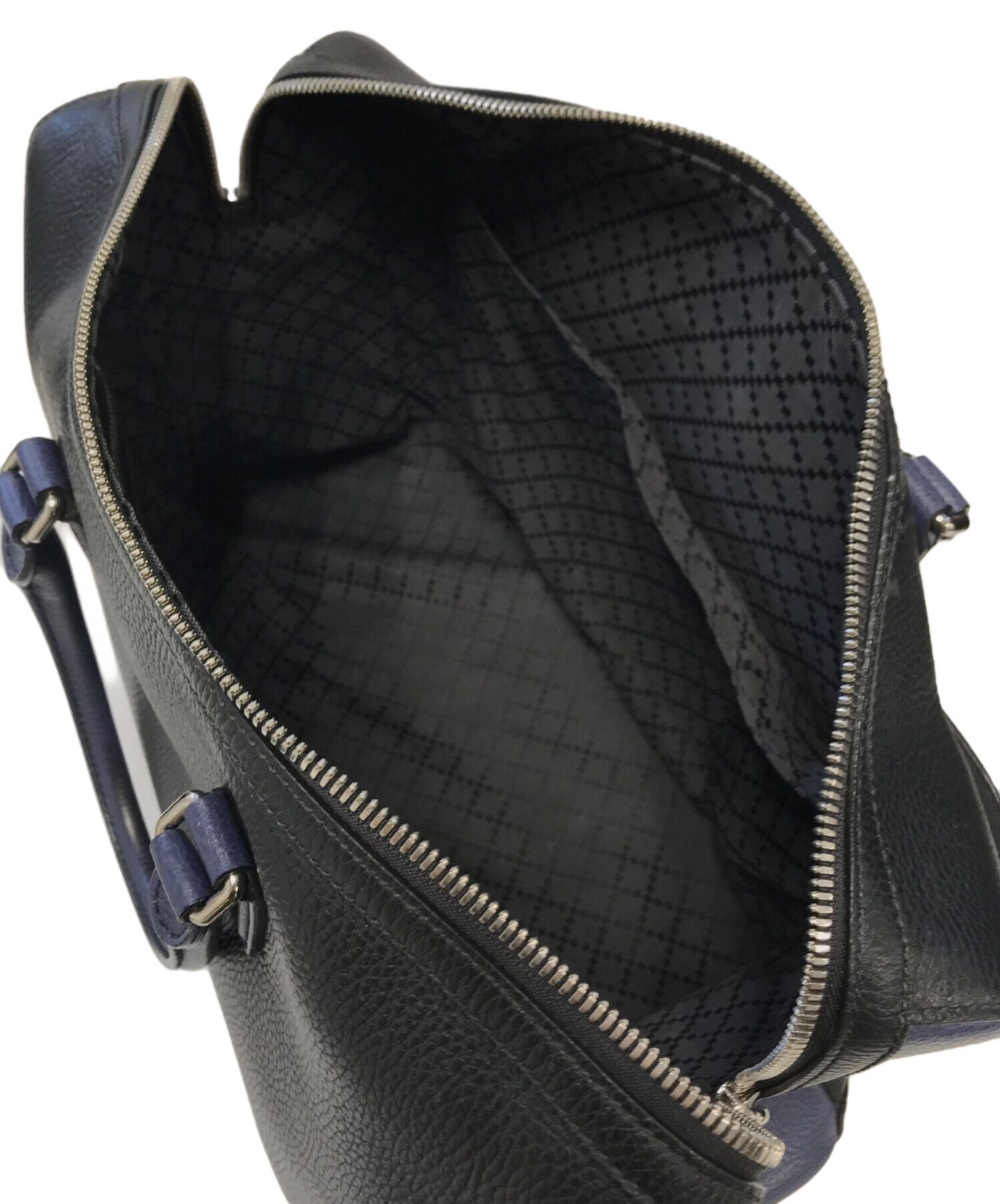中古・古着通販】GUCCI (グッチ) ビジネスバッグ ネイビー サイズ:表記