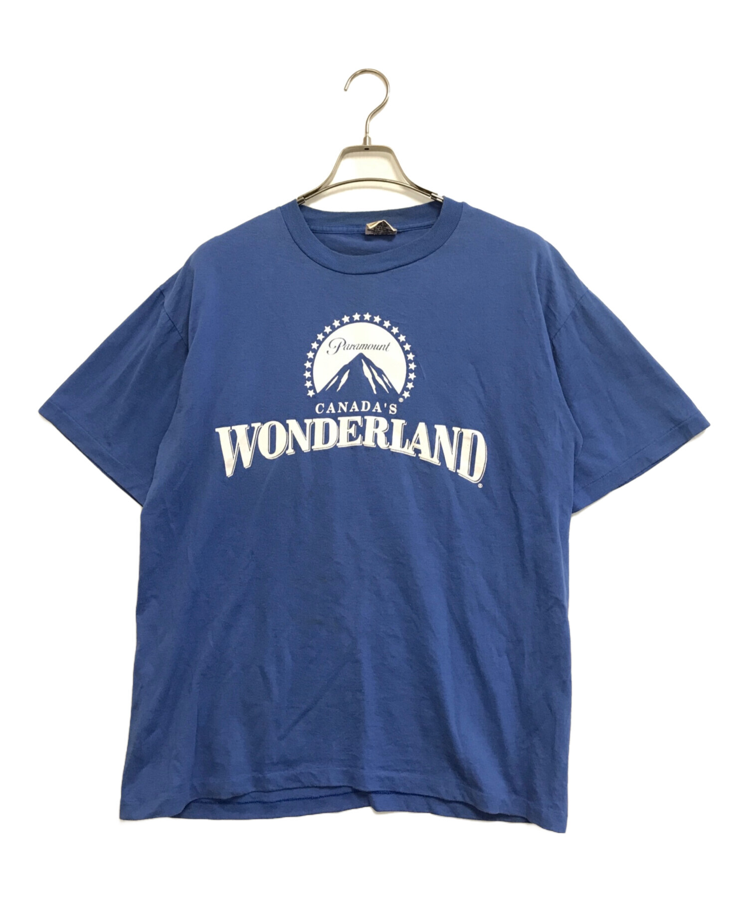 中古・古着通販】PARAMOUNT (パラマウント) Tシャツ ブルー サイズ:L