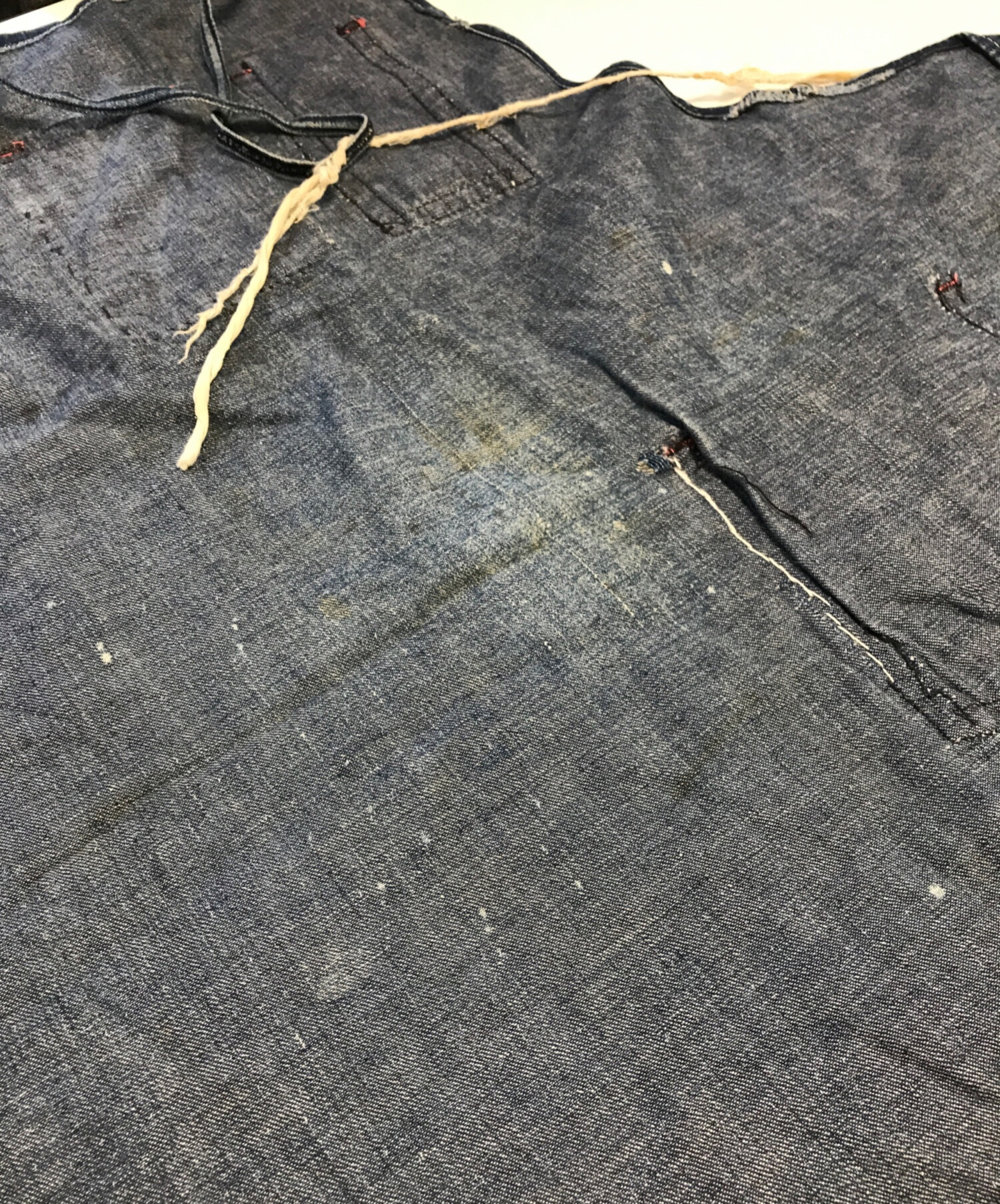 中古・古着通販】VINTAGE (ヴィンテージ) デニムエプロン インディゴ