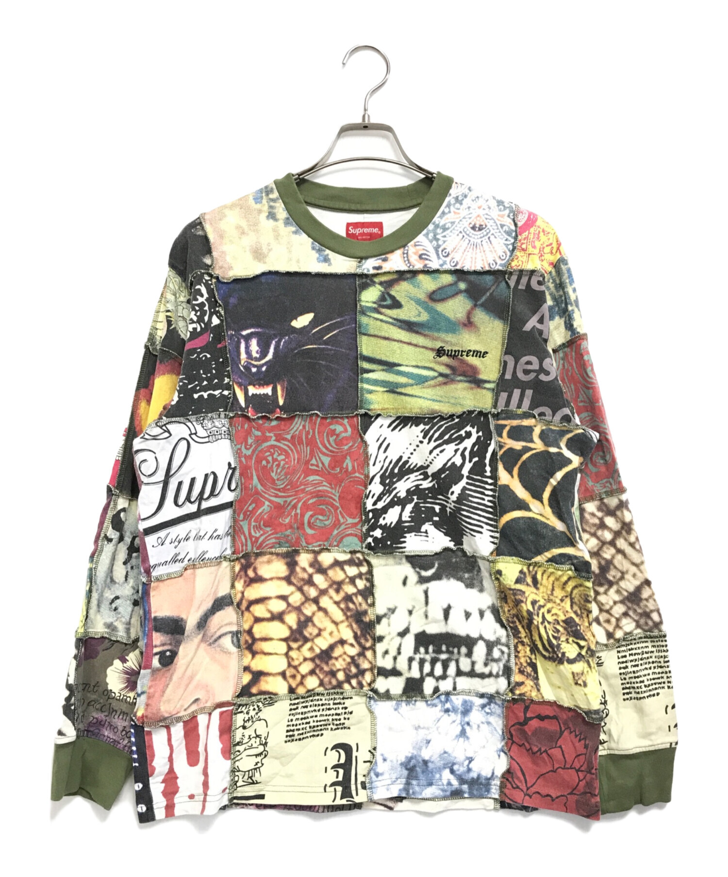 ゆ*と様 Supreme Mosaic S/S サイズM 中古・古着通販】Supreme (シュプリーム) Mosaic Patchwork L/S TOP