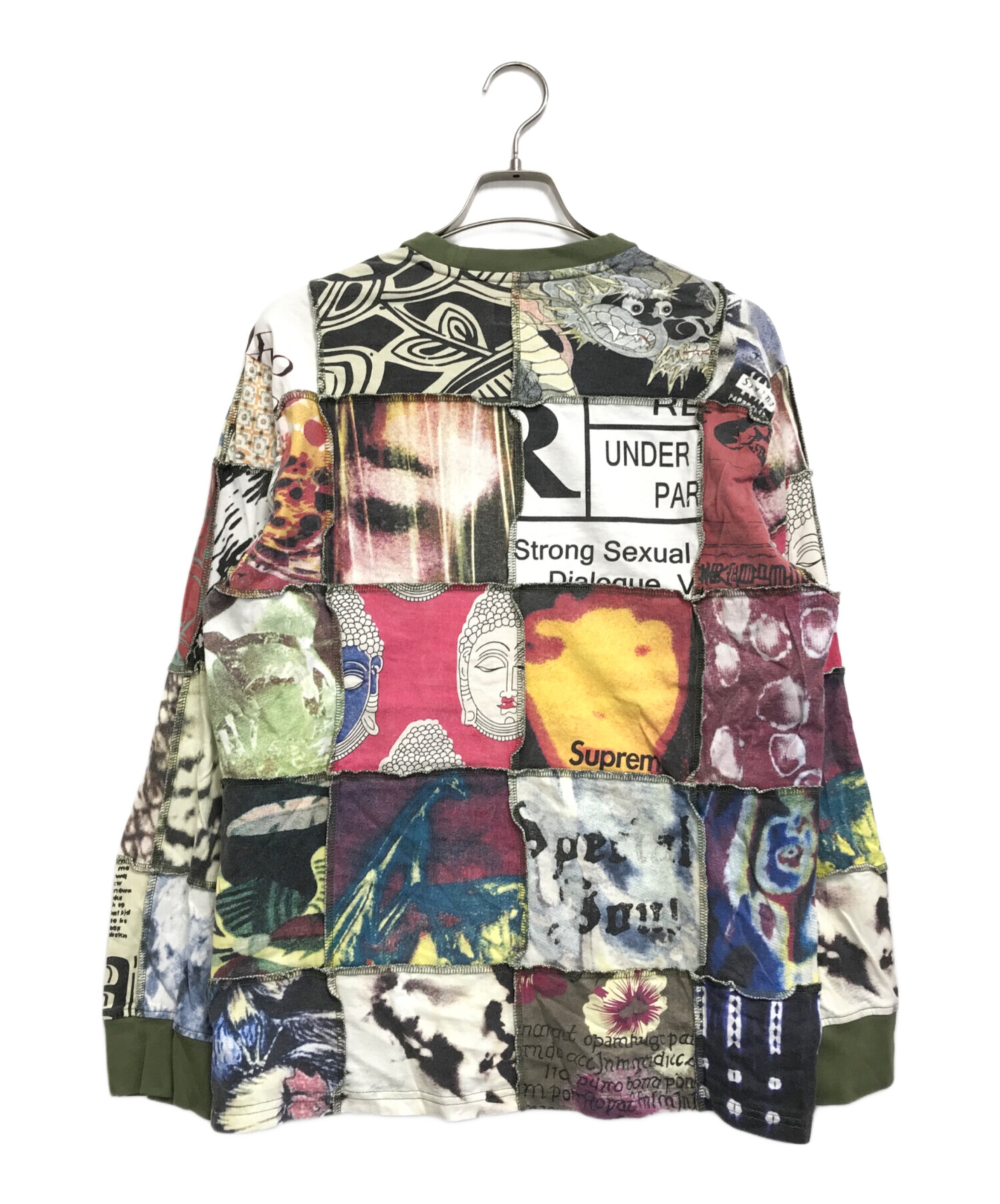 ゆ*と様 Supreme Mosaic S/S サイズM 中古・古着通販】Supreme (シュプリーム) Mosaic Patchwork L/S TOP