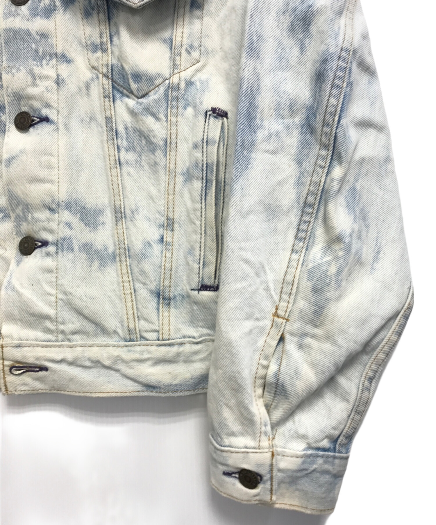中古・古着通販】LEVI'S (リーバイス) スタッズカスタムブリーチデニム