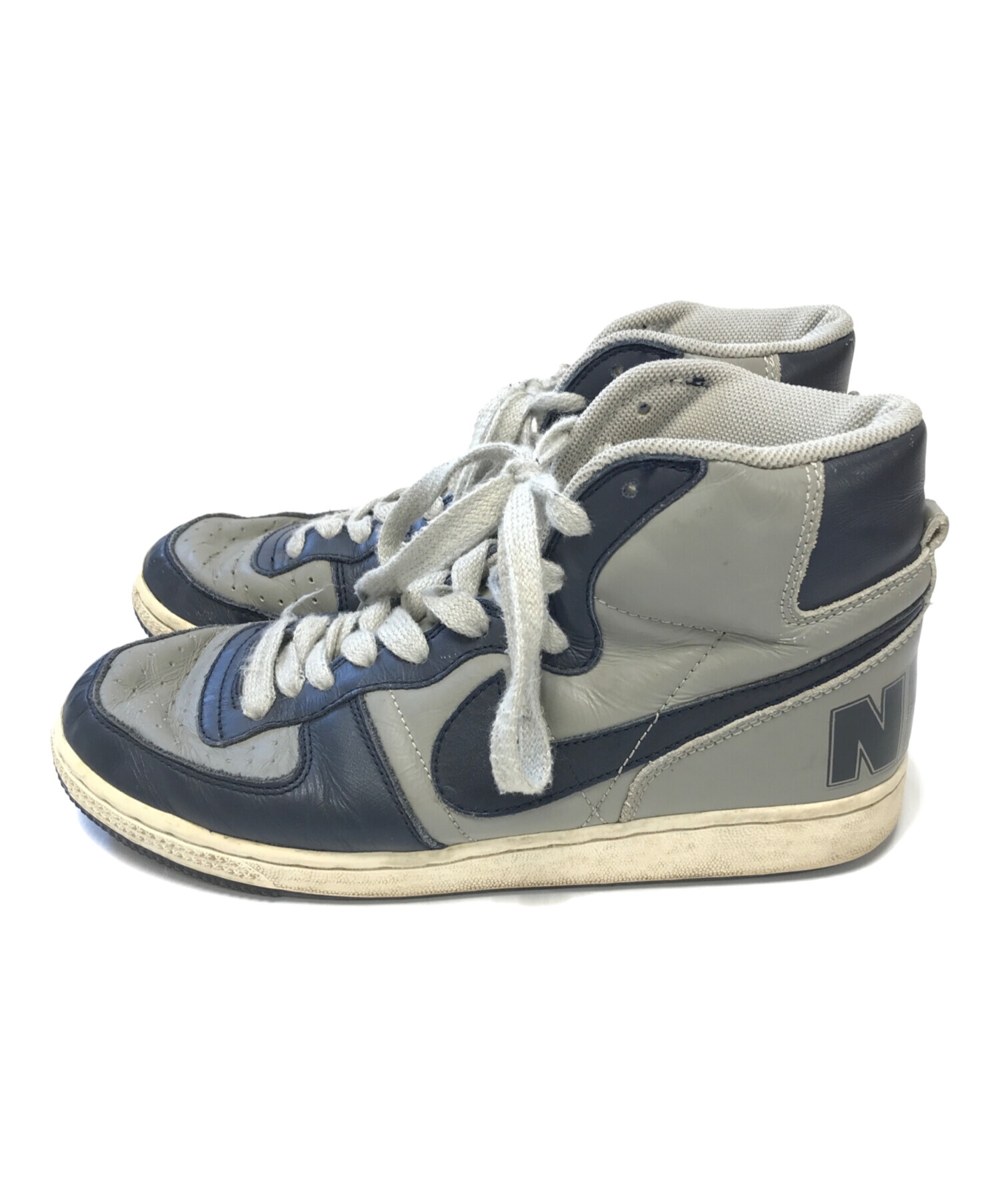 中古・古着通販】NIKE (ナイキ) TERMINATOR HI グレー サイズ:26.5 