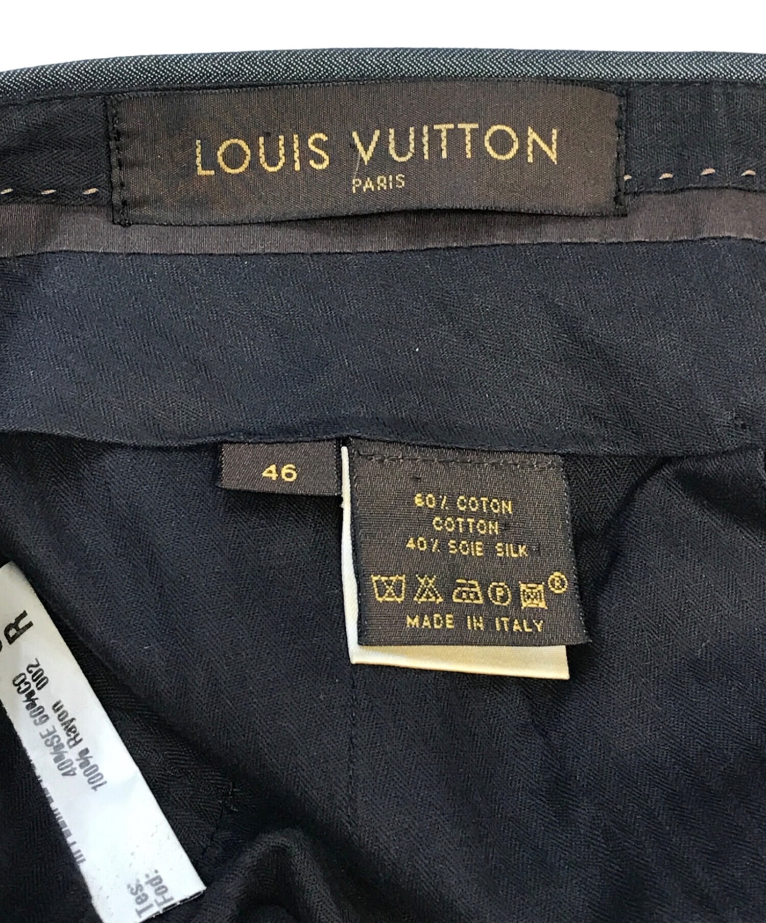 中古・古着通販】LOUIS VUITTON (ルイ ヴィトン) シルク混ストライプ