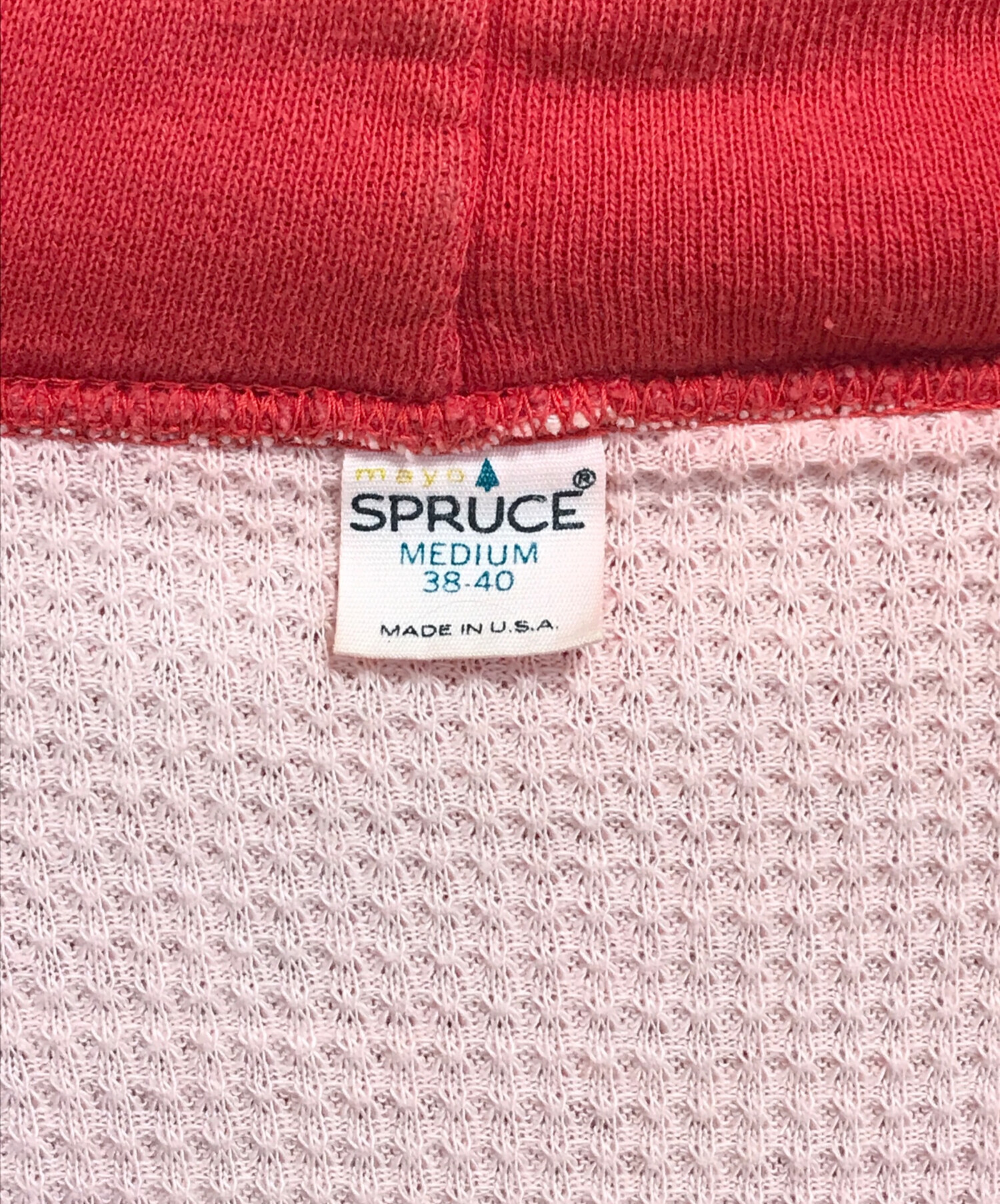 中古・古着通販】MAYO SPRUCE (メイヨー スプルース) 裏サーマルジップ