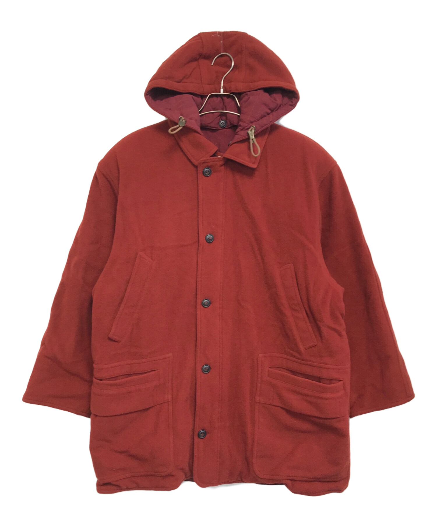 中古・古着通販】GIVENCHY (ジバンシィ) フーデッドウールコート