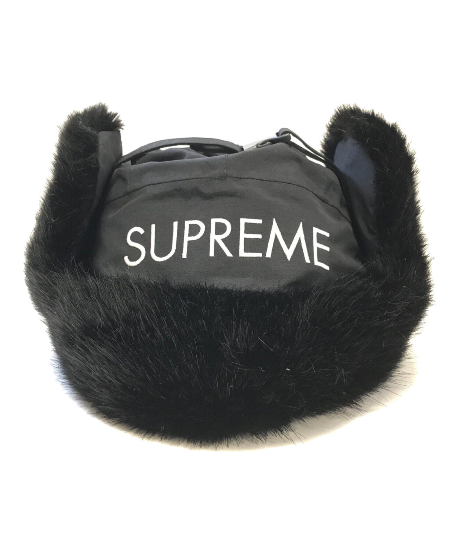 中古・古着通販】SUPREME (シュプリーム) Flight Trooper Hat ブラック