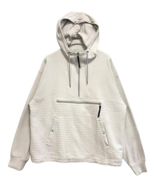 meanswhile ミーンズワイル アノラック ナイロンジャケット 新品未使用 中古・古着通販】meanswhile (ミーンズワイル) Uneven Fabric Anorak