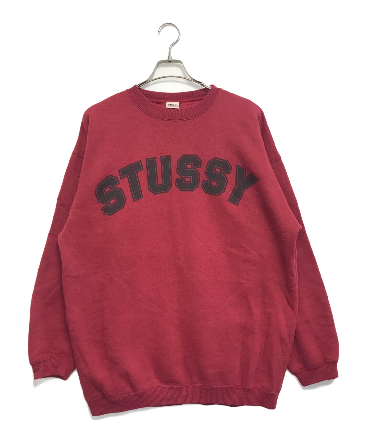 中古・古着通販】stussy (ステューシー) 90s ロゴプリントスウェット 