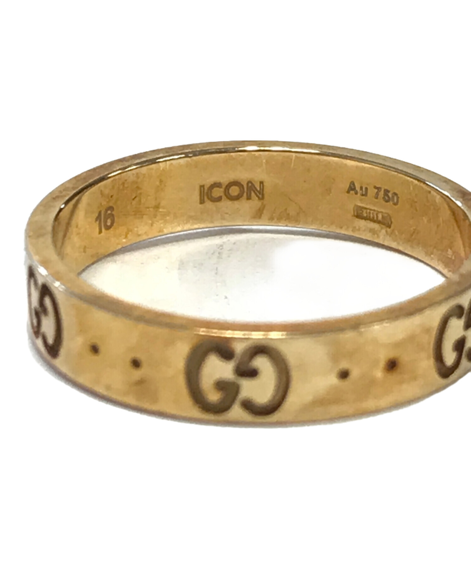 中古・古着通販】GUCCI (グッチ) アイコンリング サイズ:16｜ブランド  