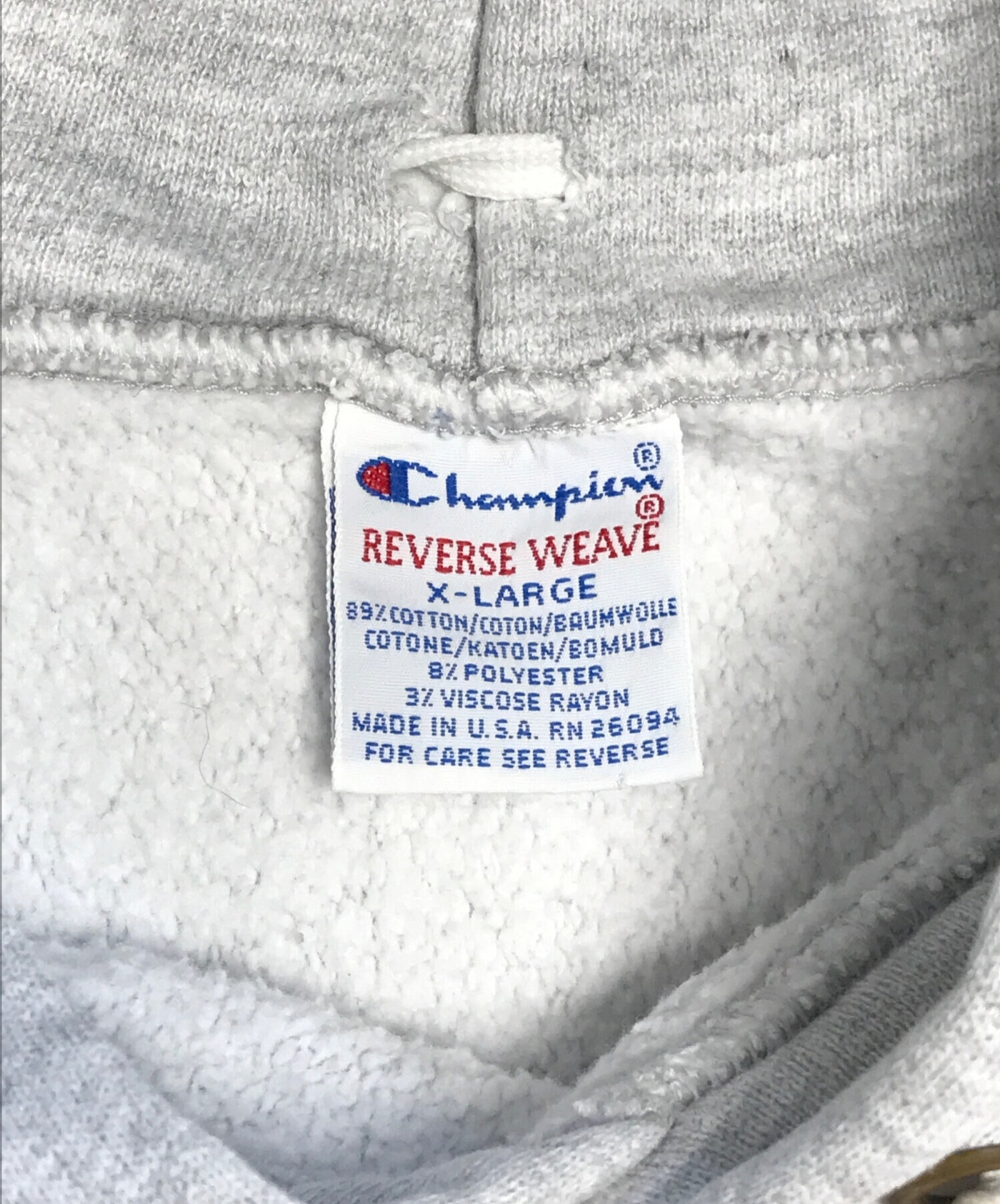 中古・古着通販】Champion (チャンピオン) リバースウィーブパーカー 